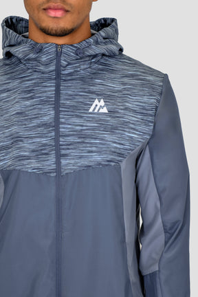 Men's Trail Windbreaker - Indigo Multi