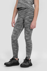 Girls Trail Icon Legging - Grey Multi