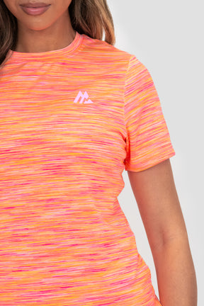 Women's Trail T-Shirt - Pink/Orange