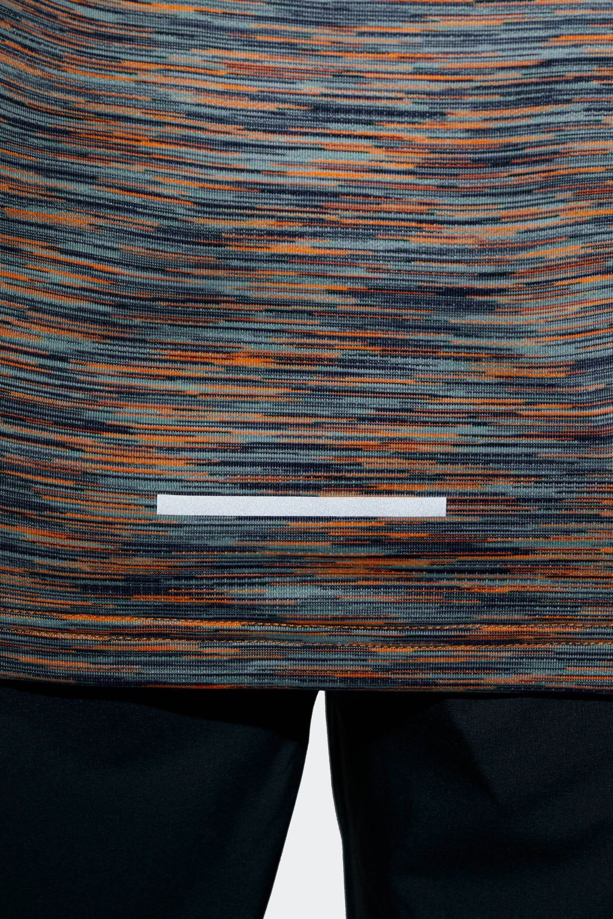 Boys Trail 1/4 Zip - Blue/Green/Orange - Reflective detailing