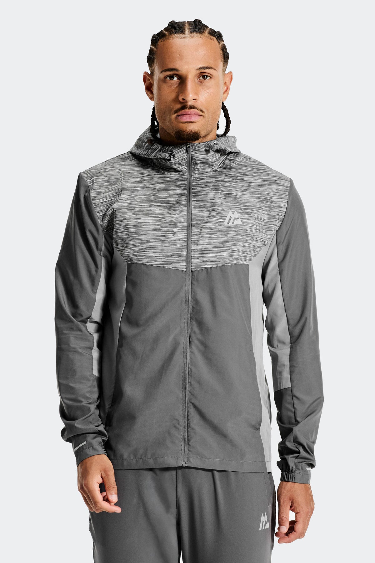 Trail Windbreaker - Grey Multi
