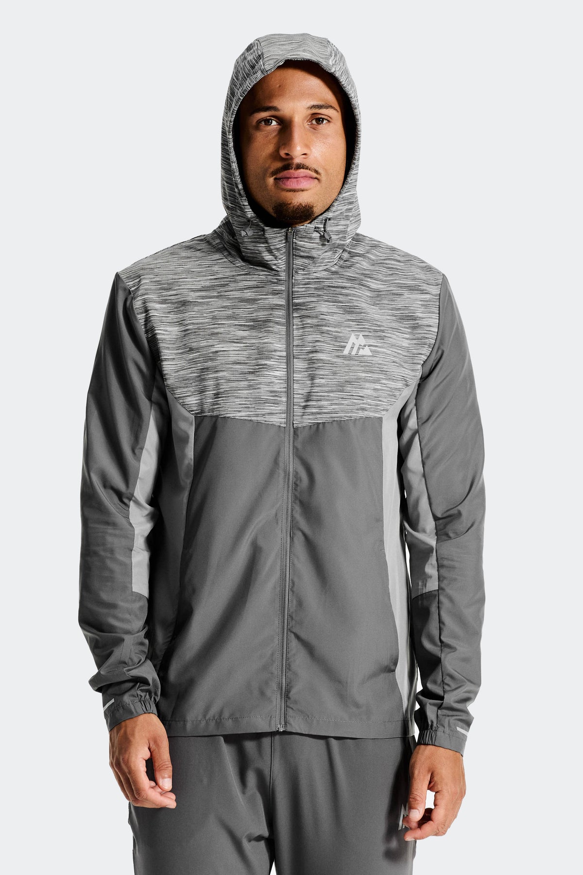 Trail Windbreaker - Grey Multi
