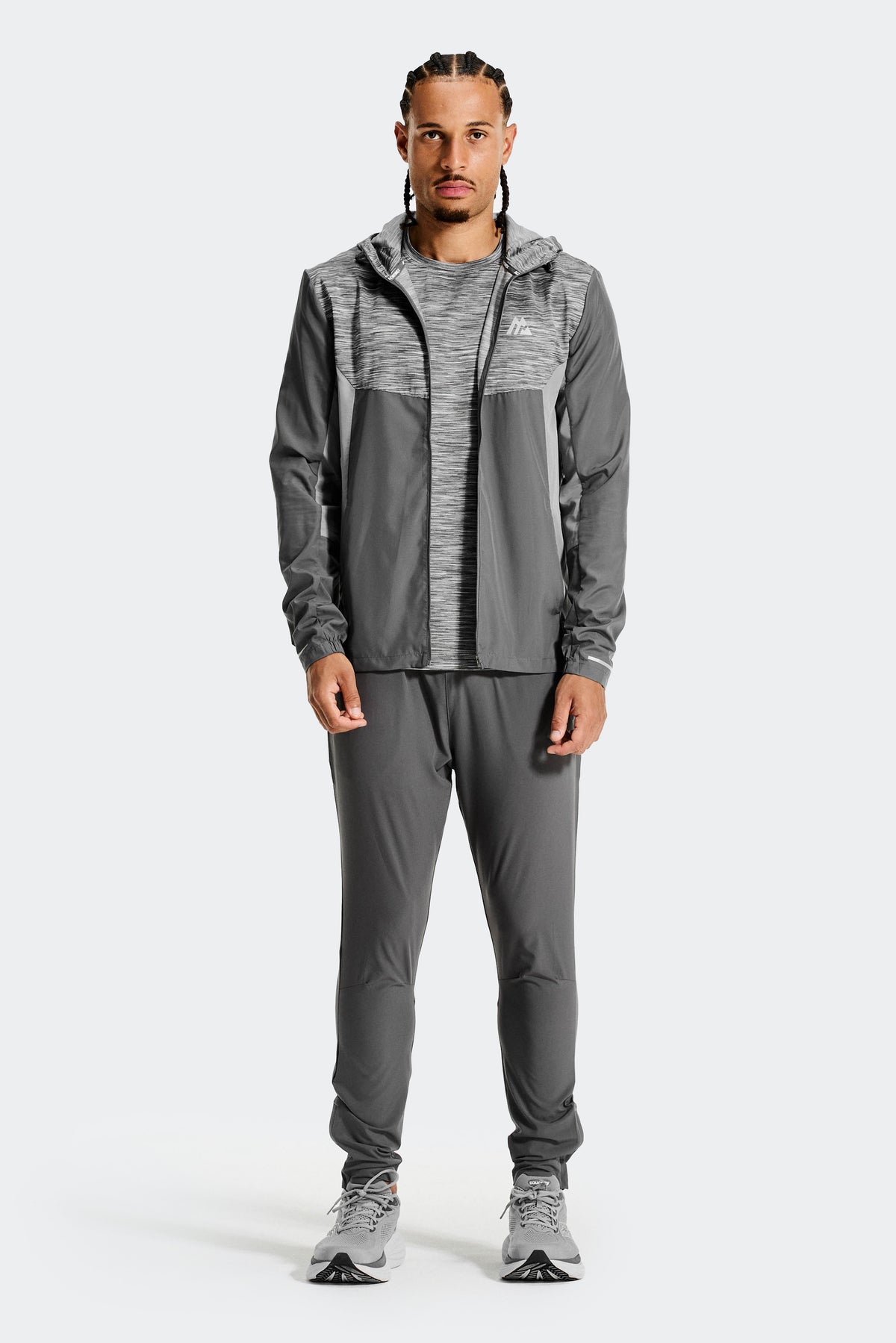 Trail Windbreaker - Grey Multi