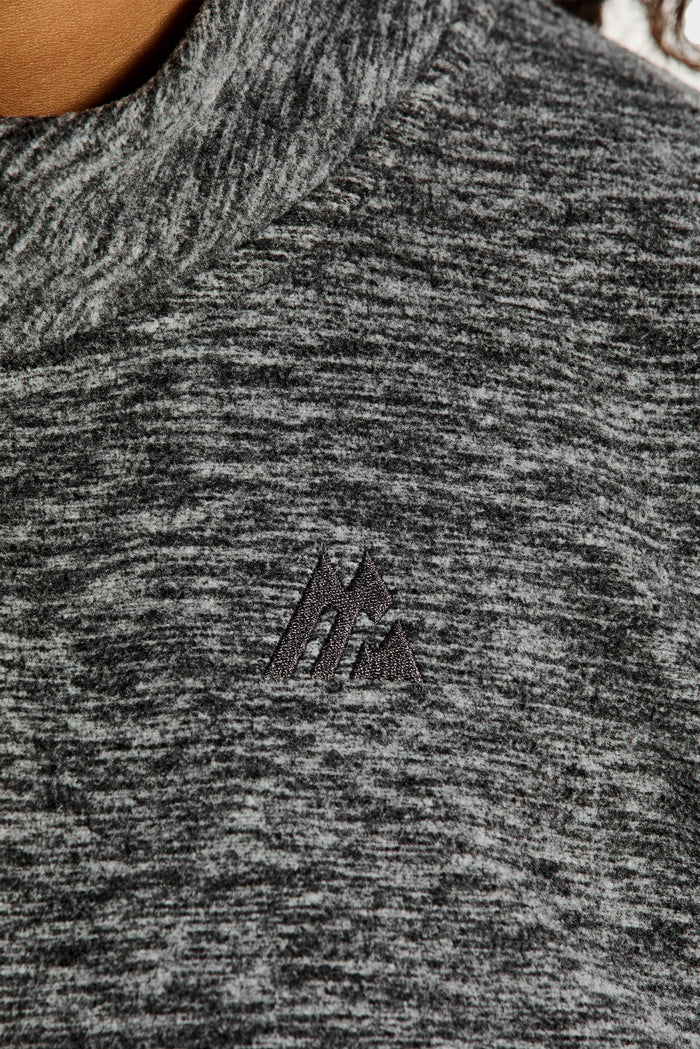 Trail Fleece für Mädchen - Schwarz