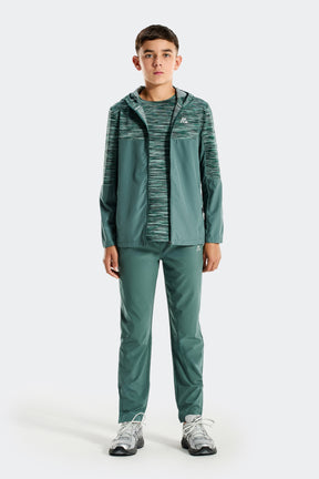 Boys Trail 2.0 Windbreaker - Green Multi