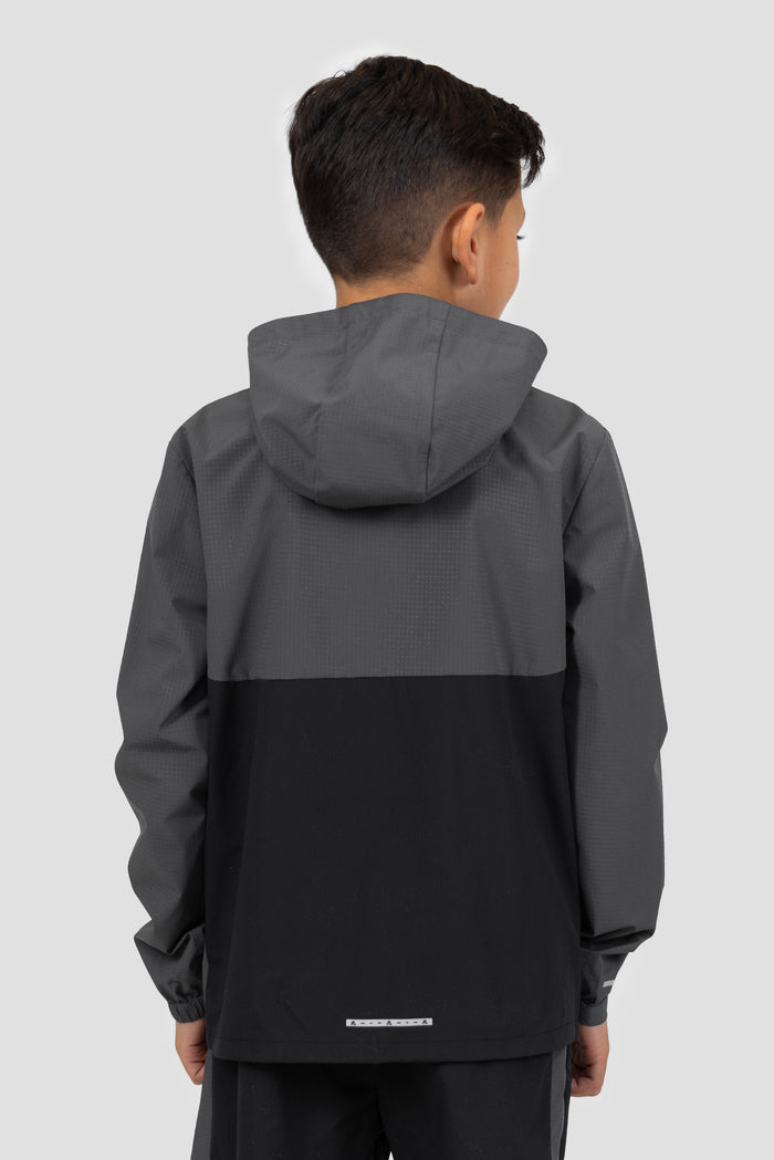 Boys Trek Tech Jacket - Asphalt/Black