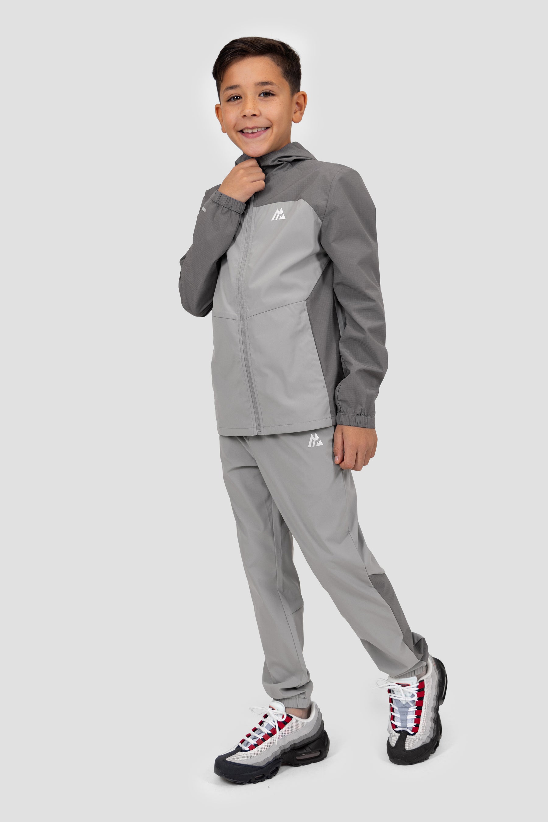 Boys Trek Tech Pant - Platinum Grey/Cement Grey