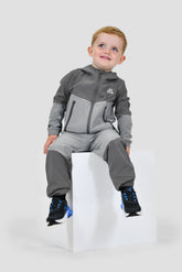 Infants Trek Woven Jacket/Pant Set - Cement Grey/Platinum Grey