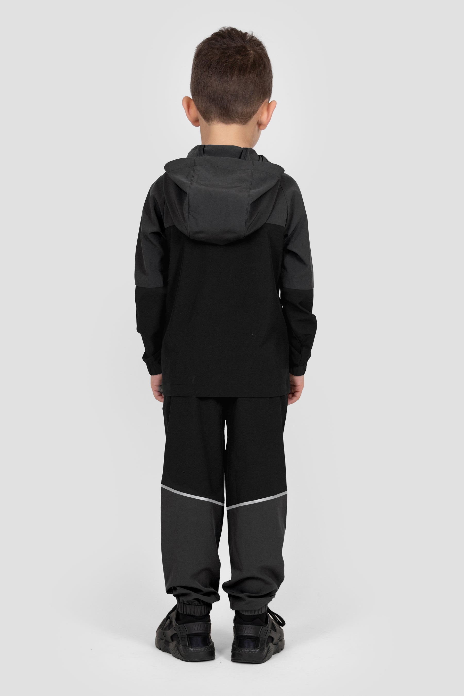 Infants Trek Woven Jacket/Pant Set - Asphalt/Black