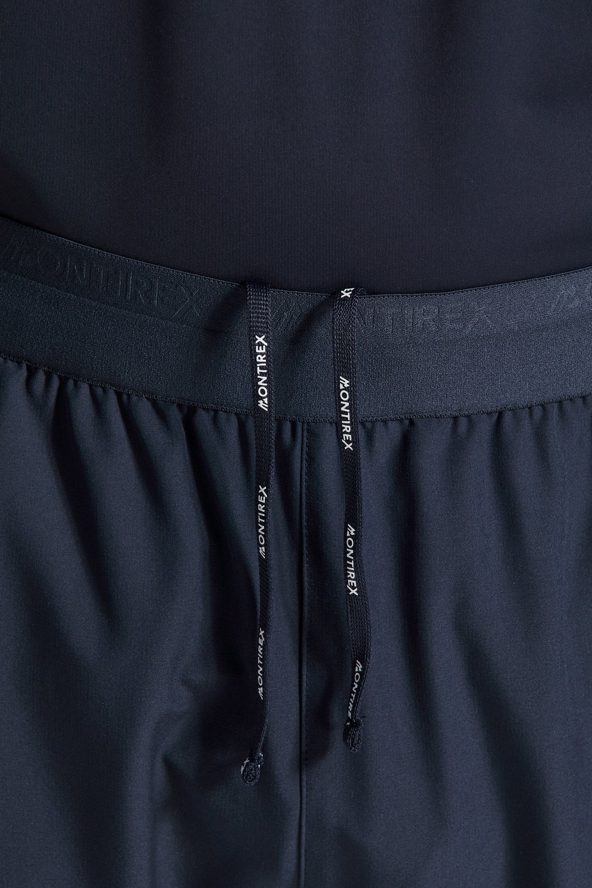 Trion Pant - Navy Abyss/Graphite/Blue Tide — Elasticated waistband with internal drawcords.