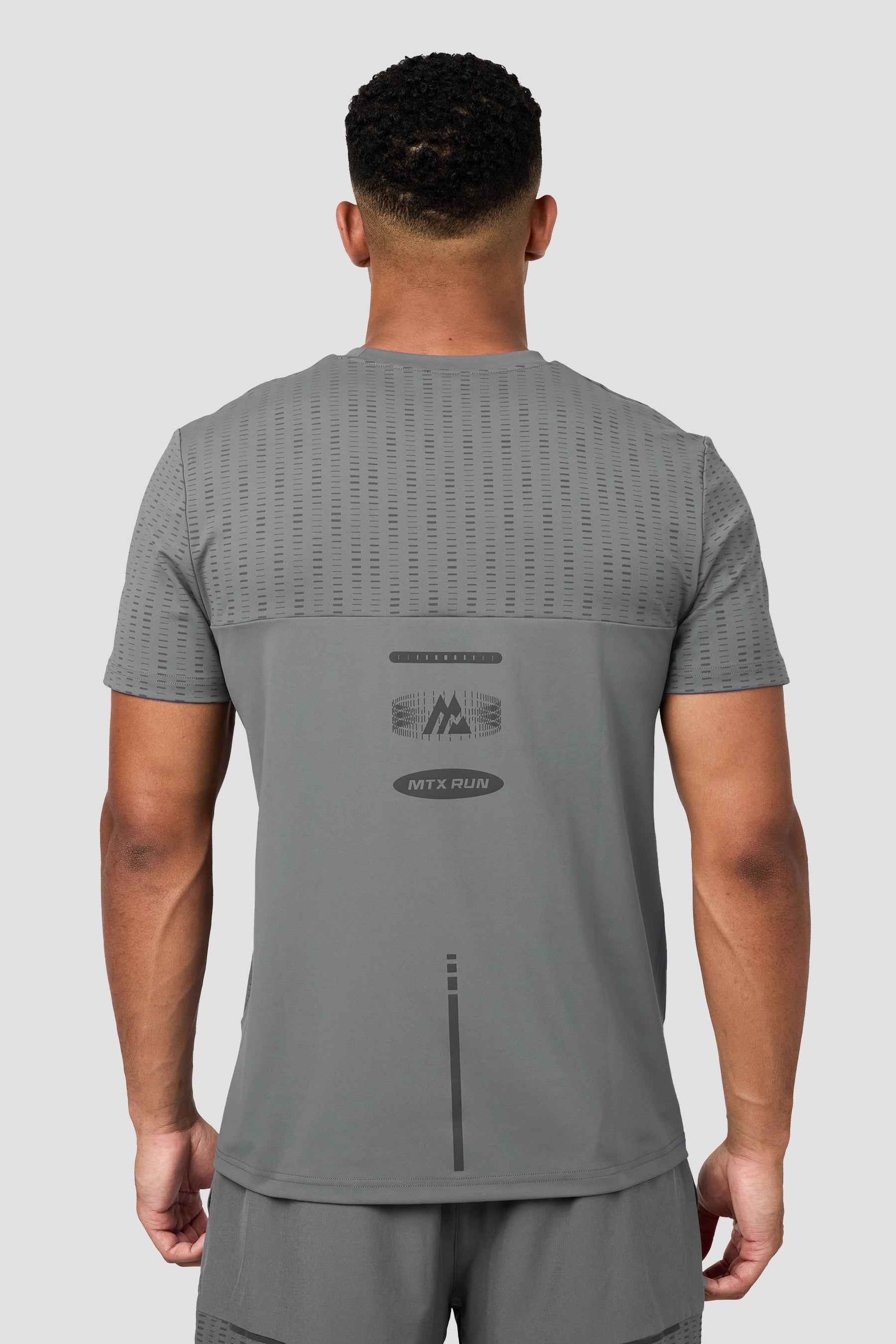 MTX Run Tempo T-Shirt - Cement Grey