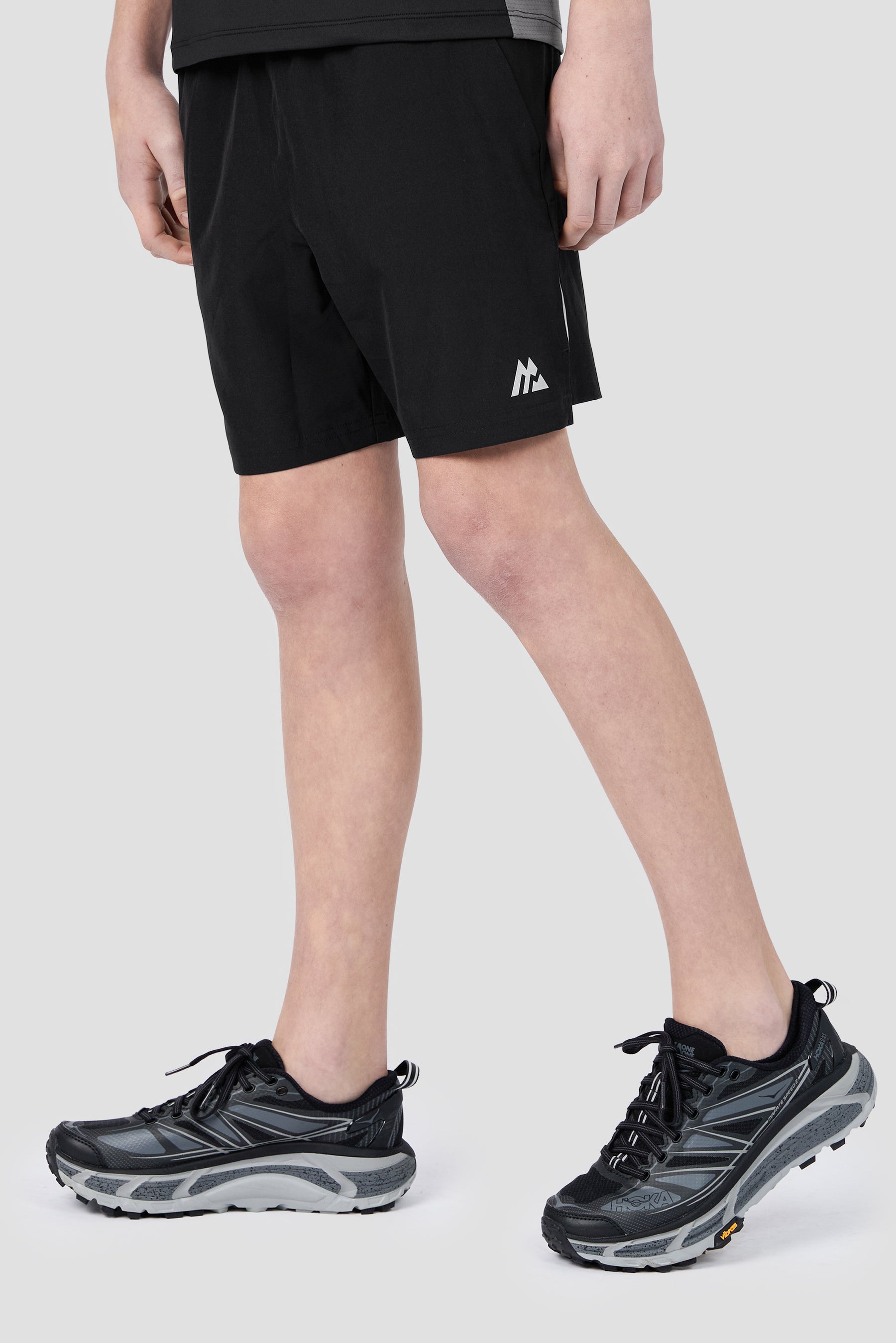 Boys Scope Short - Black/Cement Grey