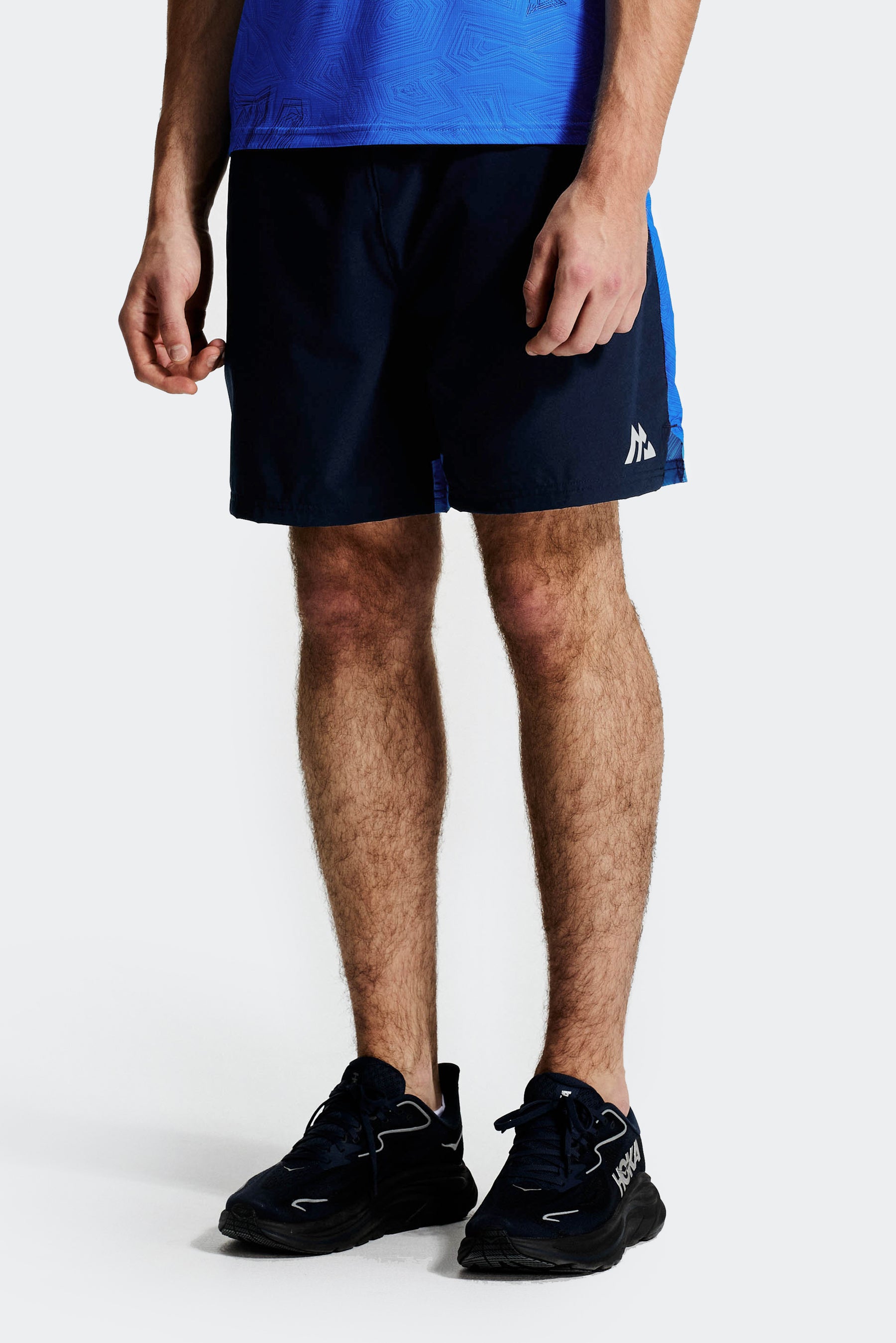 Geo M Print Short - Midnight Blue/Celestial Blue