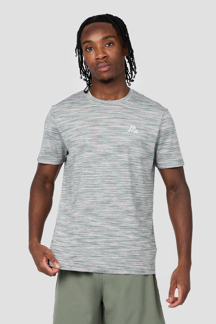 Trail T-Shirt - Green Slate/Pink
