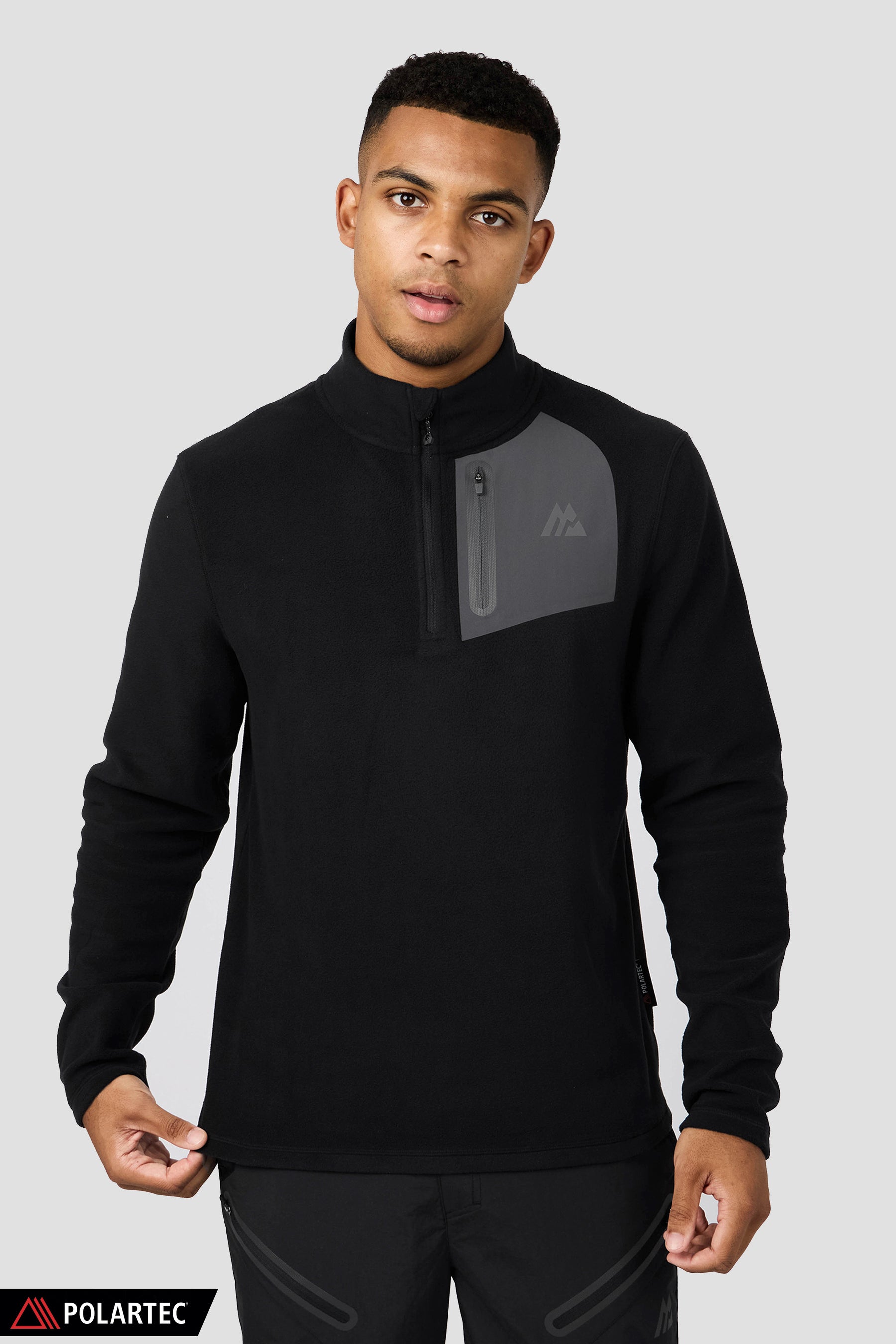 Ascent Polartec® Fleece - Black/Asphalt