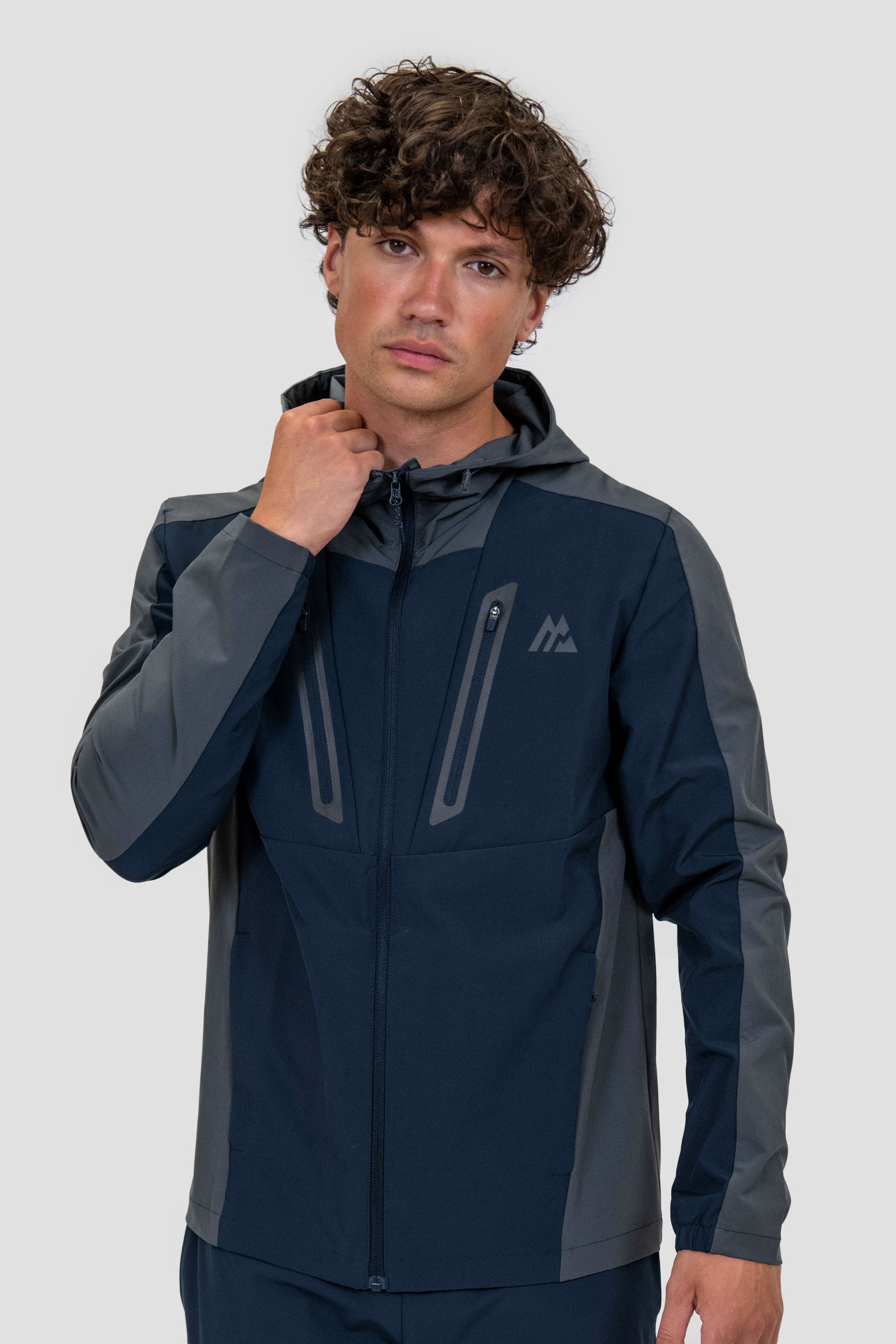 Men's Torrent Jacket - Jet Grey/Midnight Blue