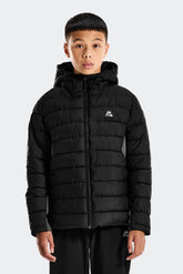 Boys Rift Puffer Jacket - Black/Asphalt
