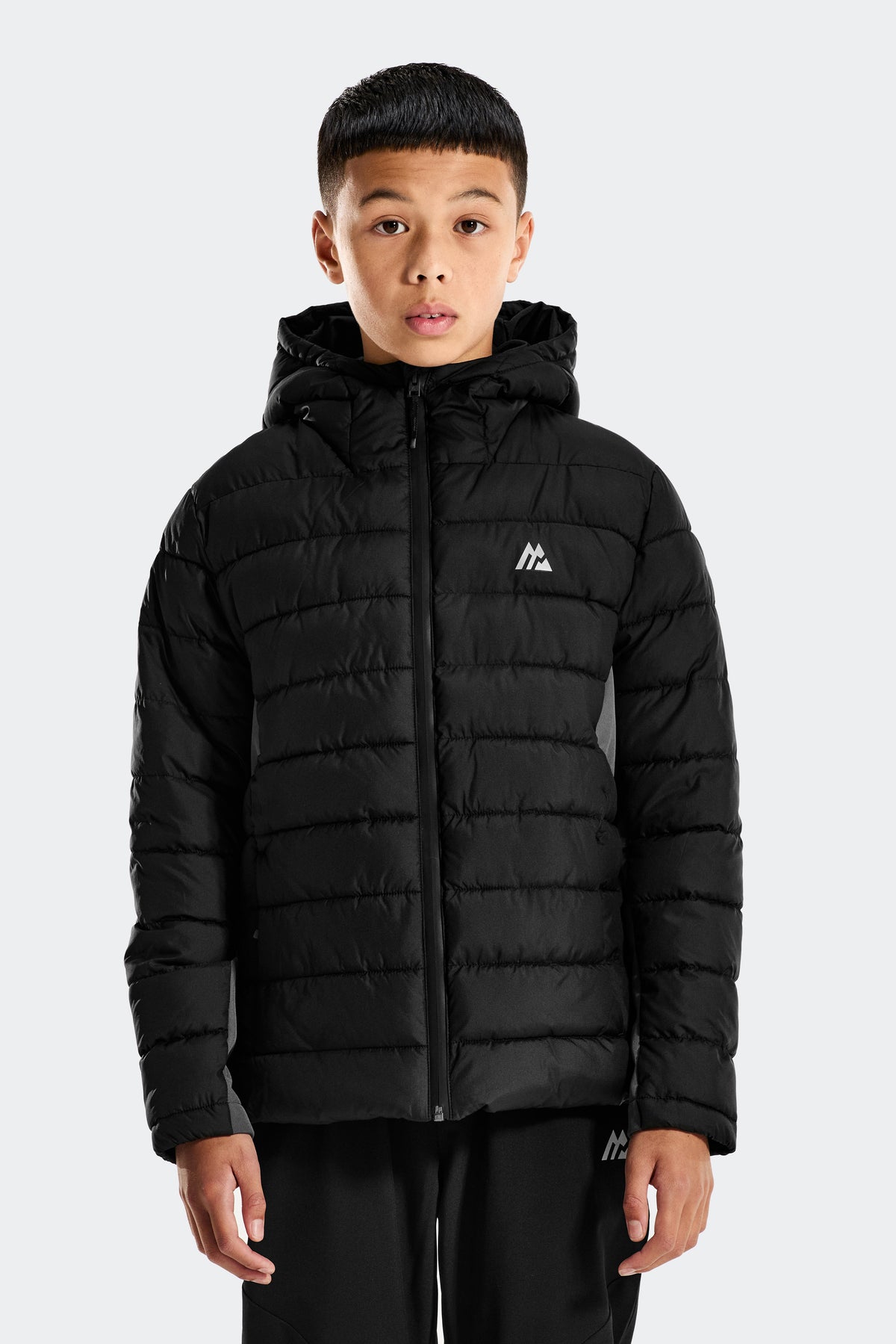 Boys Rift Puffer Jacket - Black/Asphalt