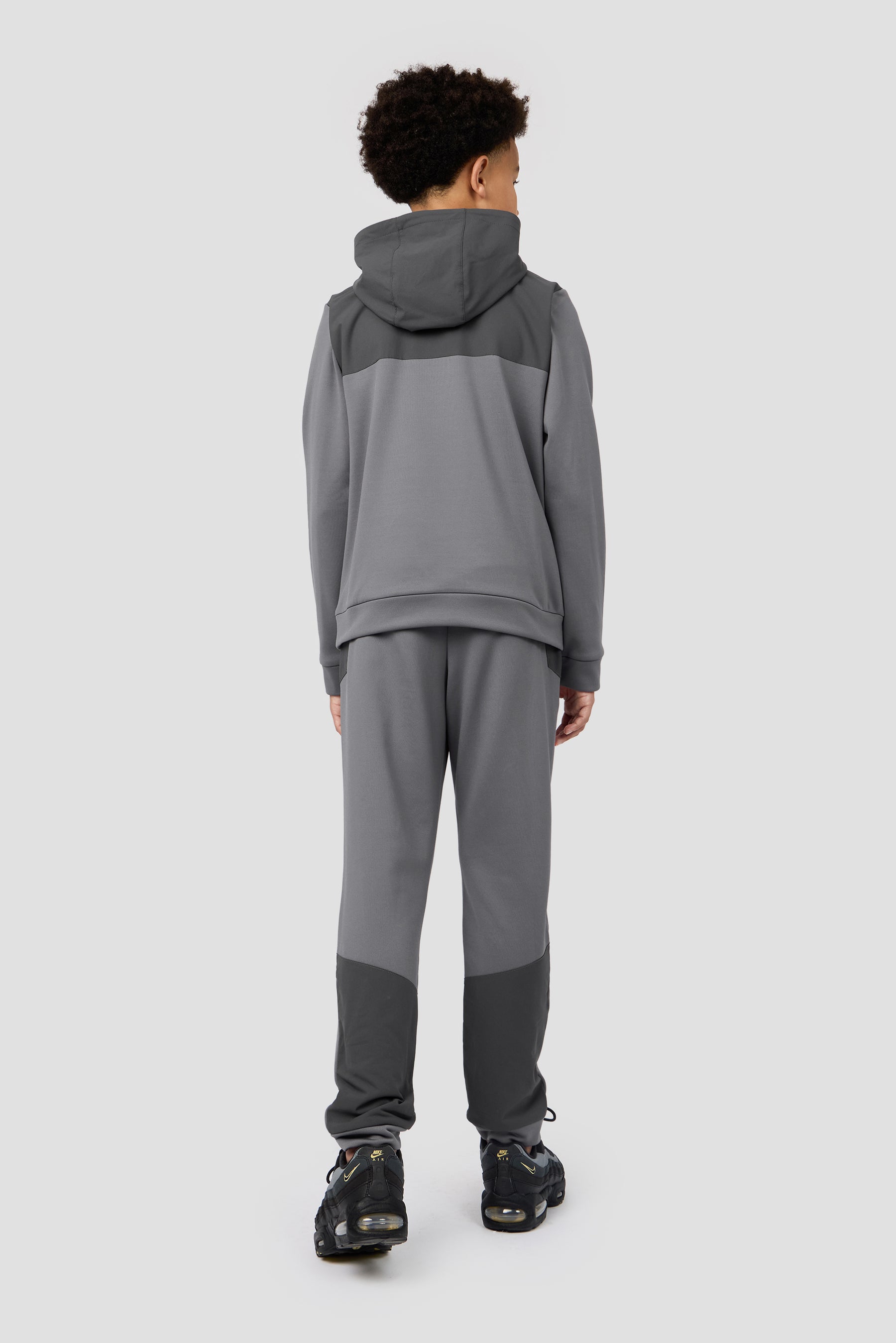 Boys Dyna Hood - Cement Grey/Asphalt