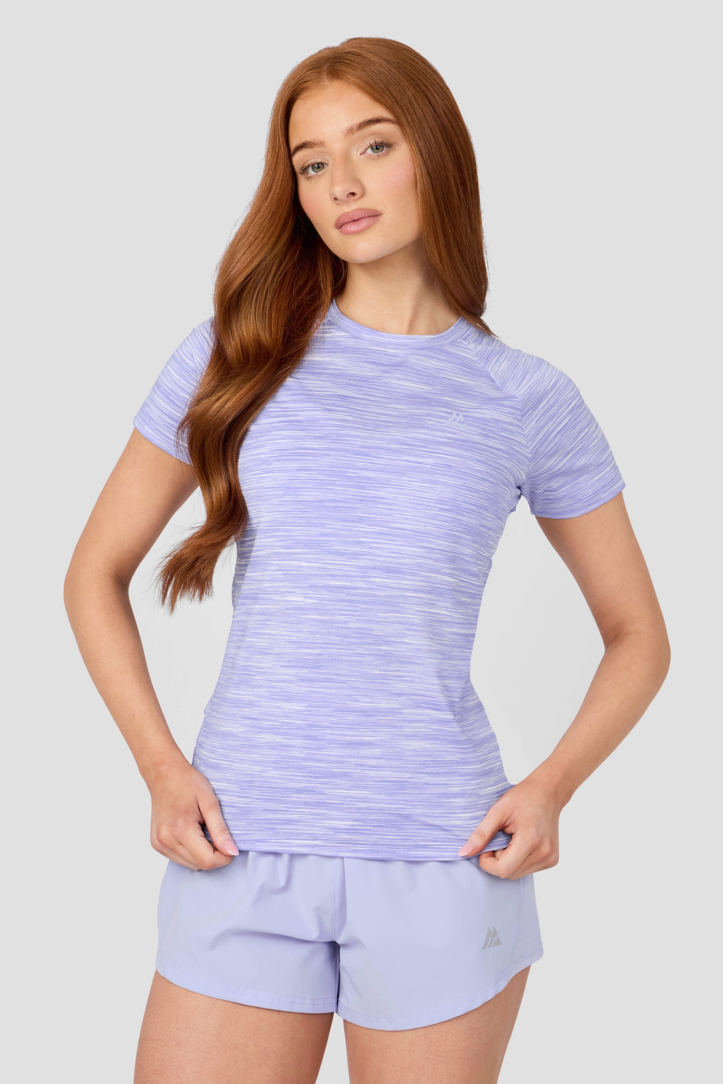 Montirex Women's Trail T-Shirt Lilac | Sportswear Gymwear Top