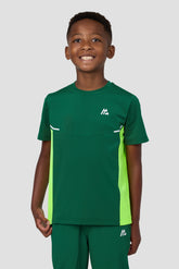 VORTEX T-SHIRT - EVERGREEN/GREEN GECKO