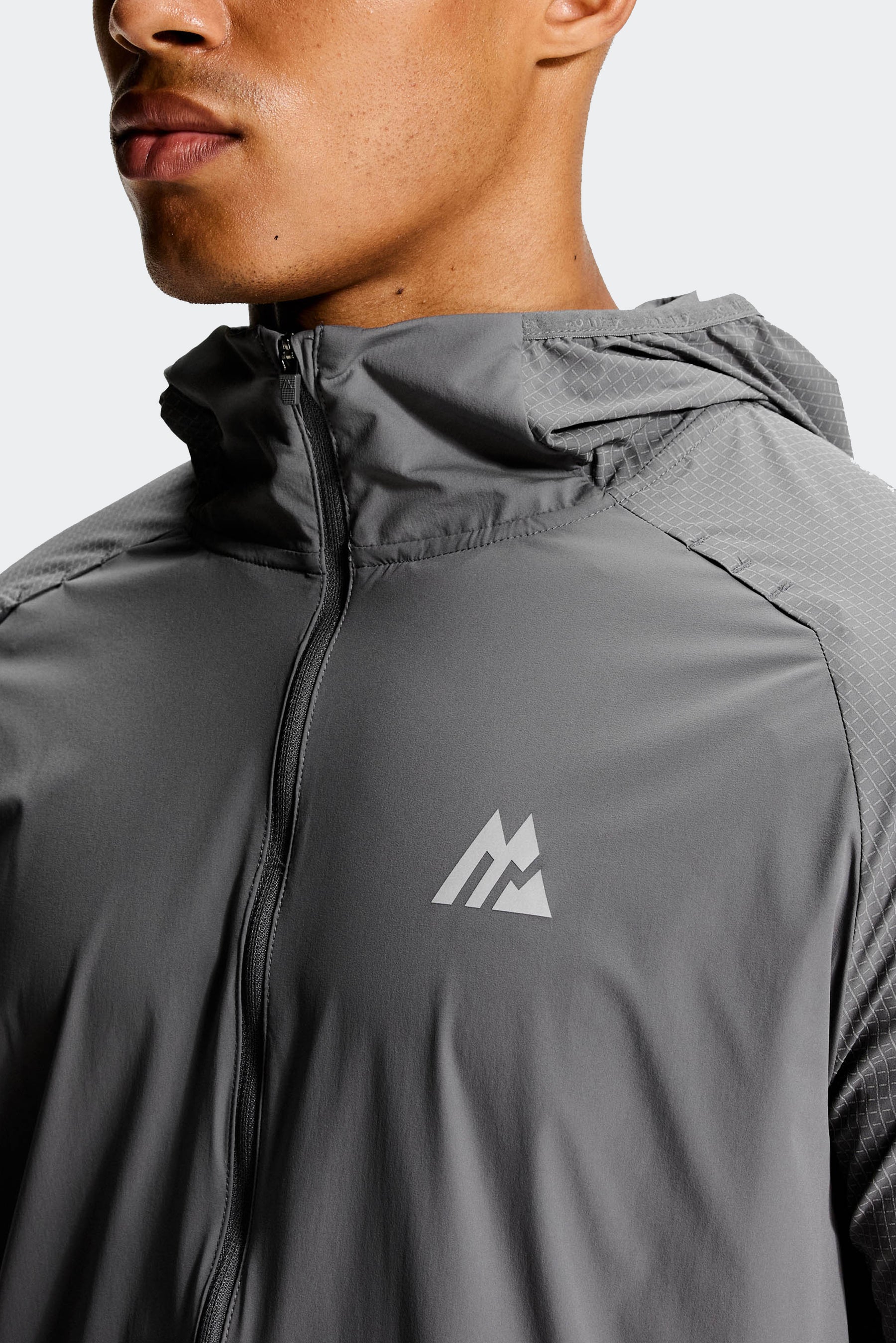 Argent Reflective Jacket - Cement Grey