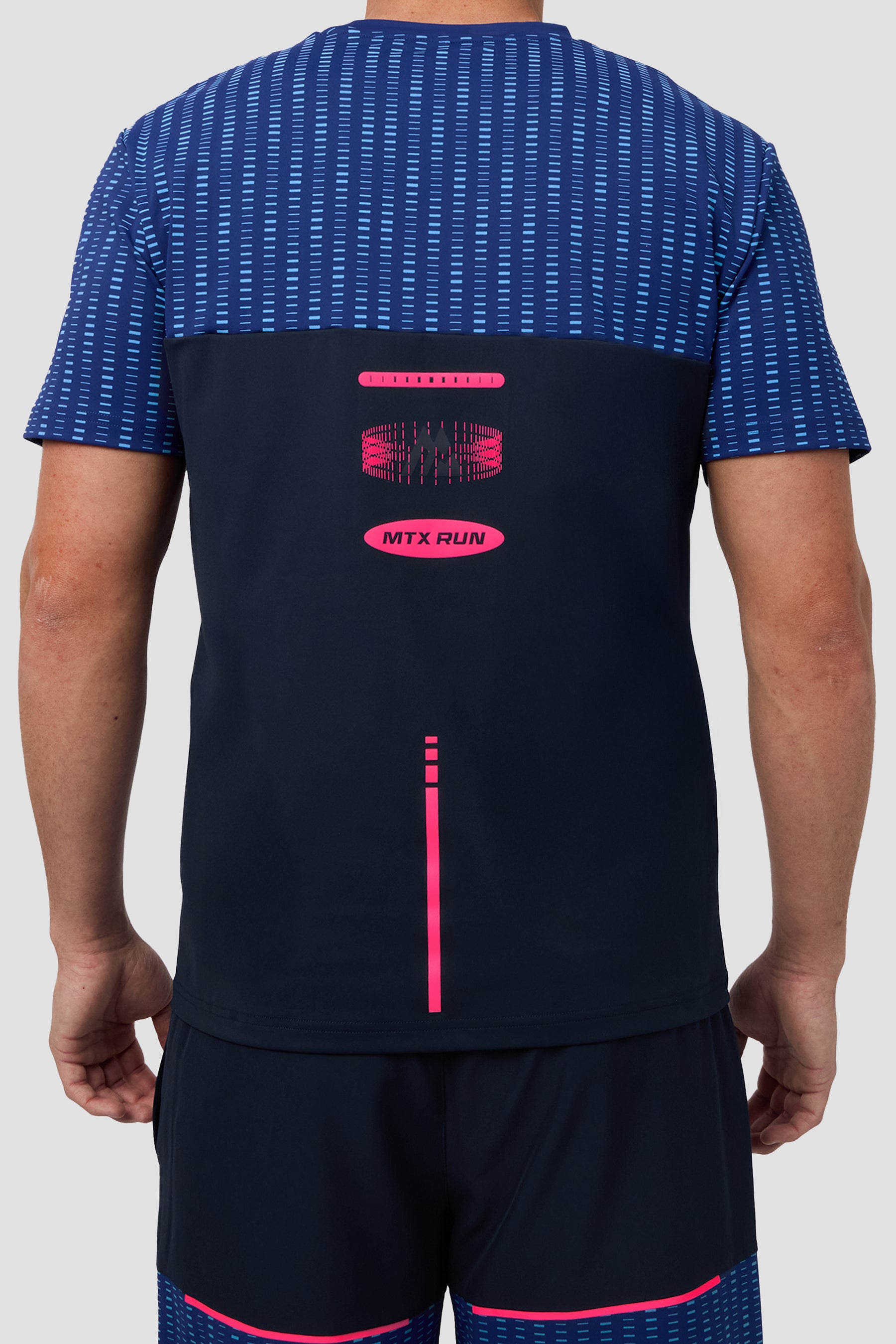 MTX Run Tempo T-Shirt - Marine Blue/Midnight Blue
