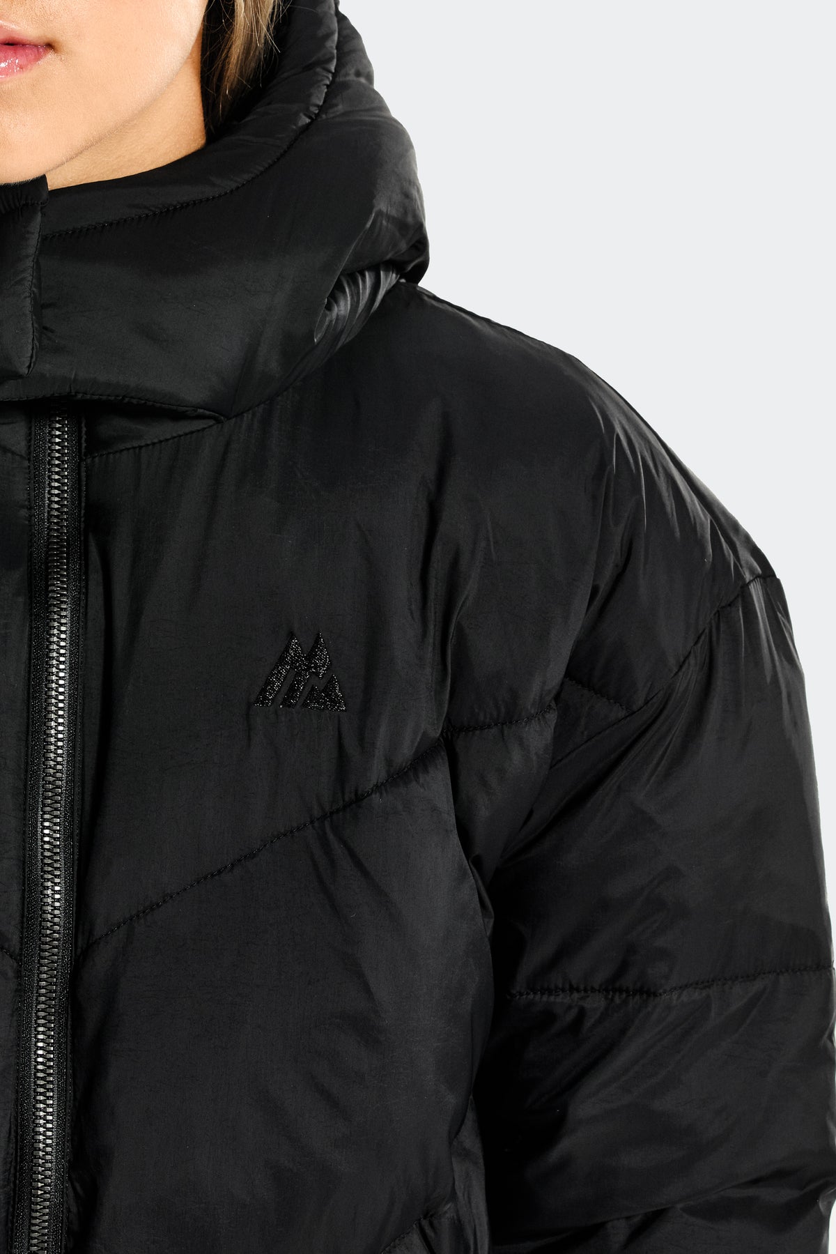 Girls Alpina Padded Jacket - Black