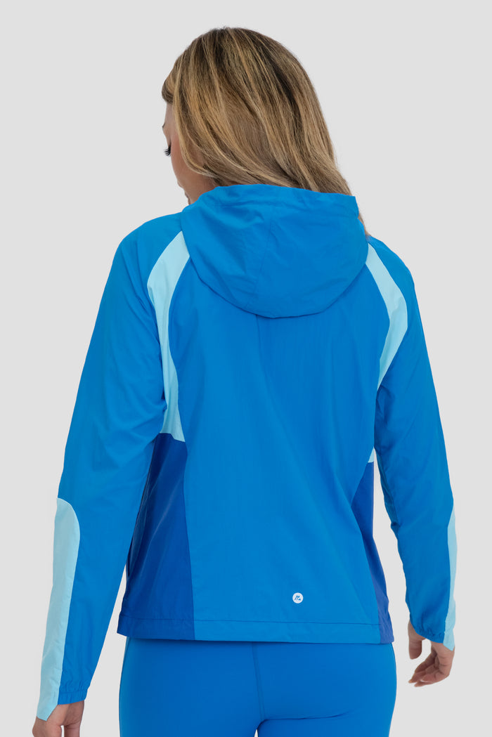 Women's Ultima Windbreaker - Huron/Summer Sky/Caspian