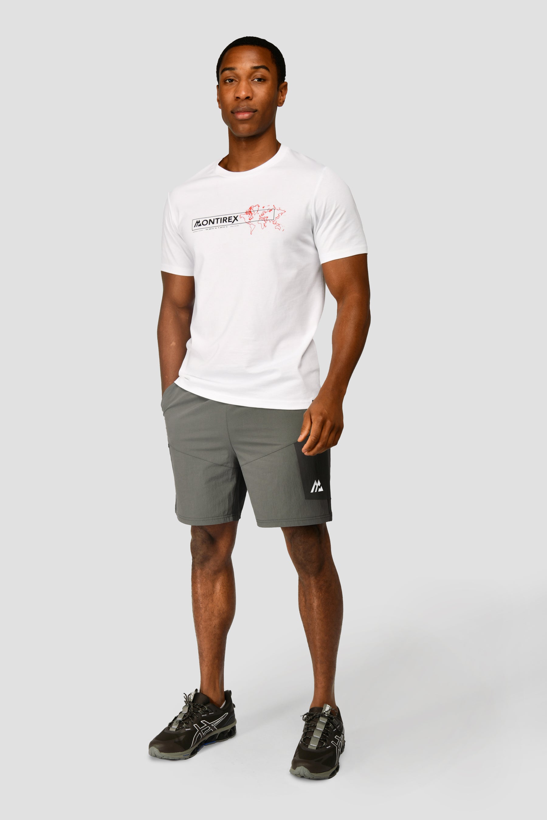 Men's Ultra Woven Short - Cement Grey/Jet Grey