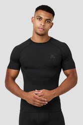 MTX Run Tempo Base Layer T-Shirt - Black 