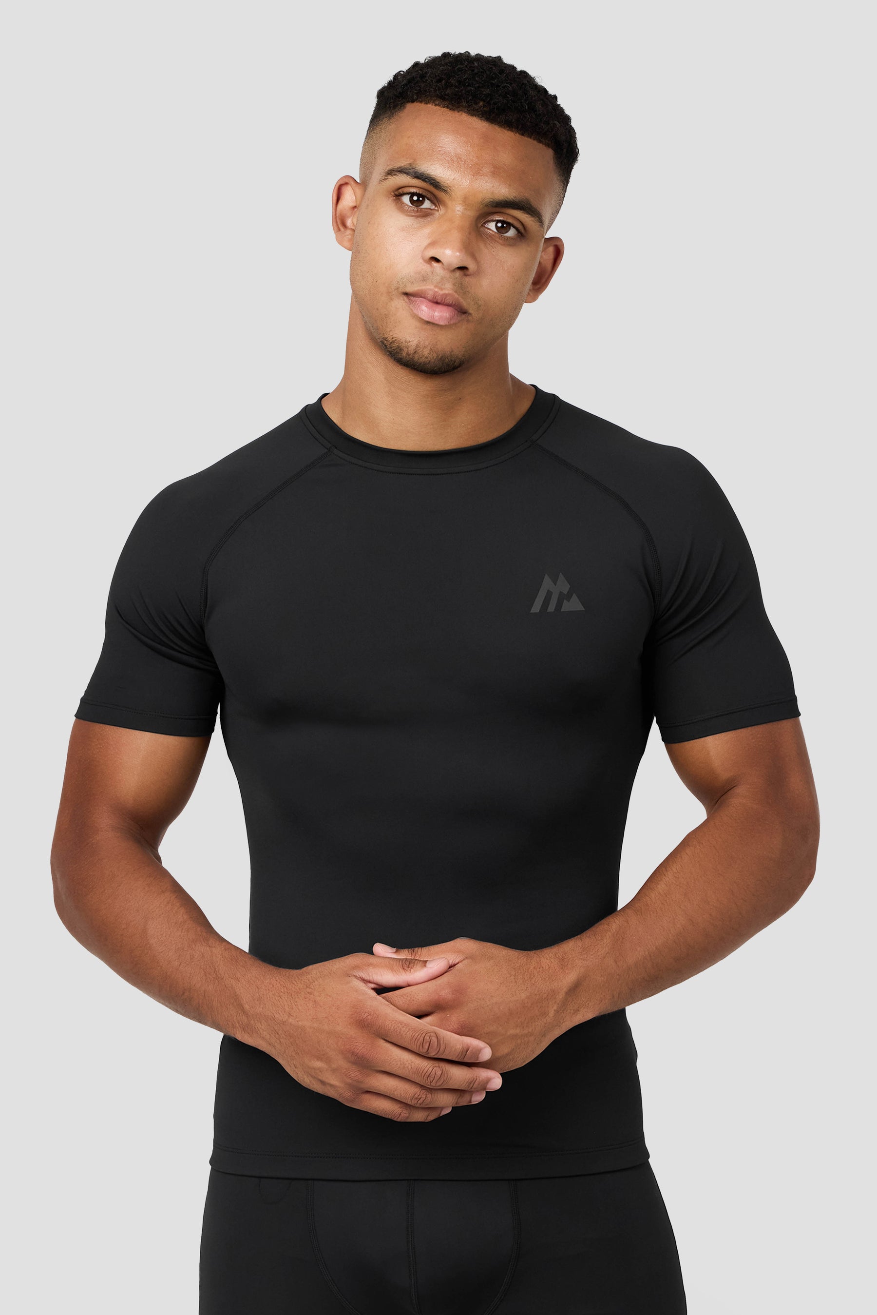 MTX Run Tempo Base Layer T-Shirt - Black 