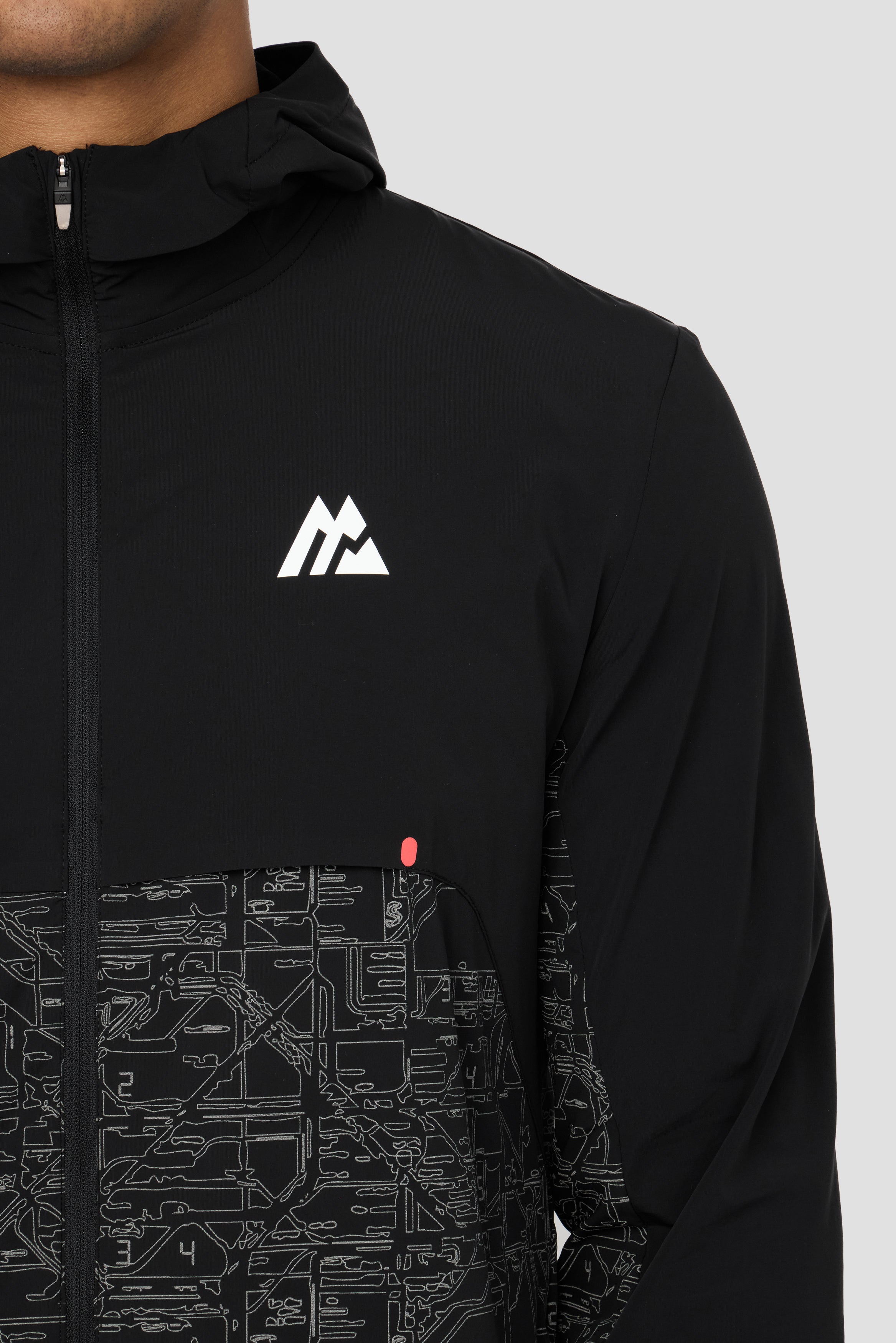 MTX Run City London Jacket Black | Montirex Sportswear Gymwear
