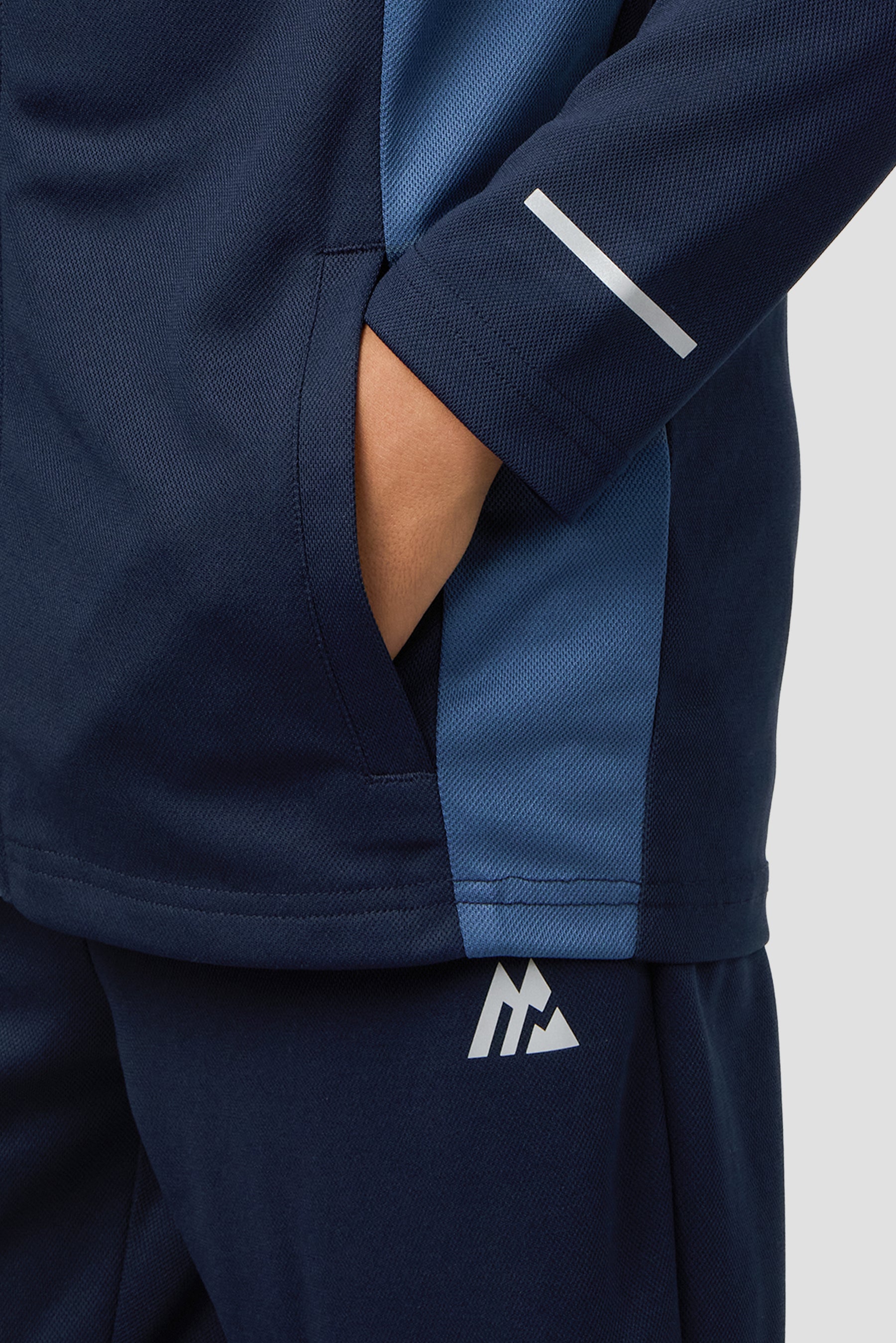 Boys Pace Tracksuit - Midnight Blue/Naval