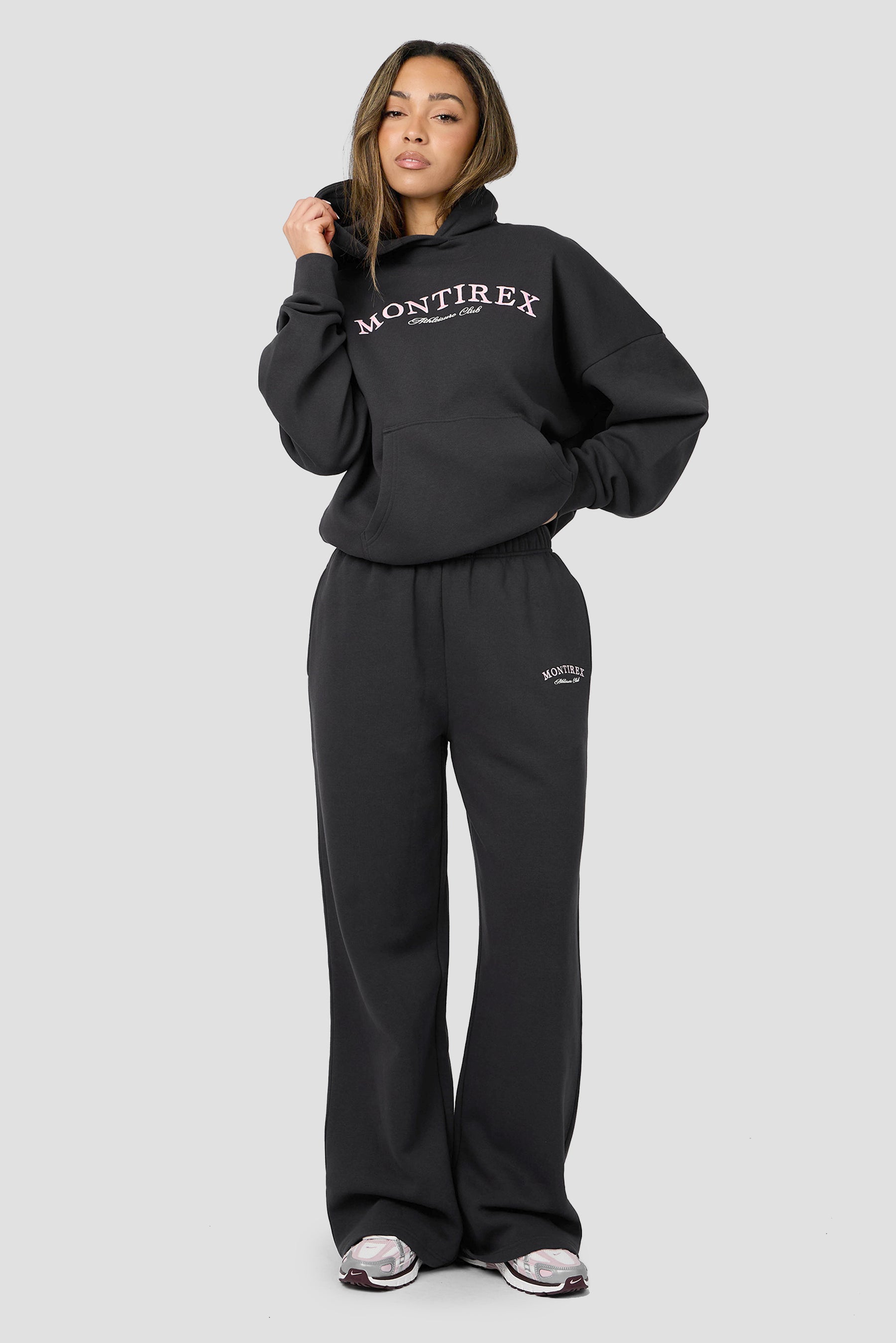 Athleisure Club Jogger - Washed Black