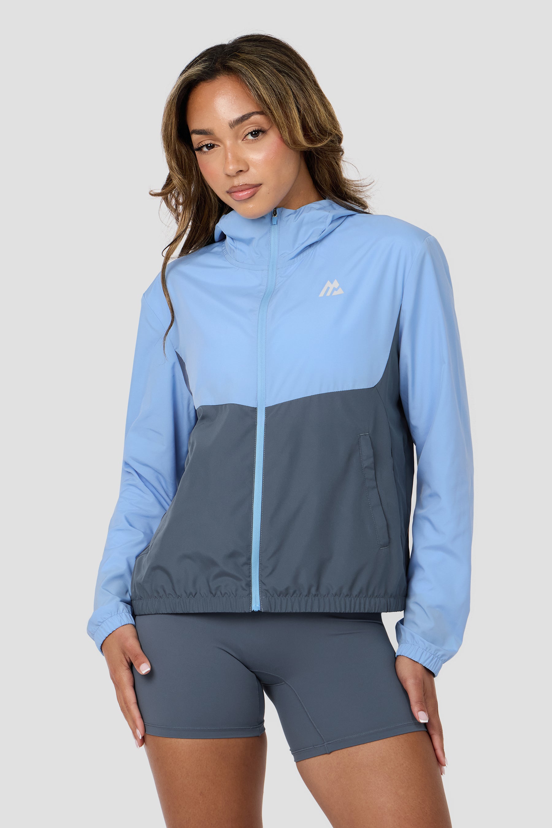 Storm Windbreaker - Powder Blue/Greyed Indigo