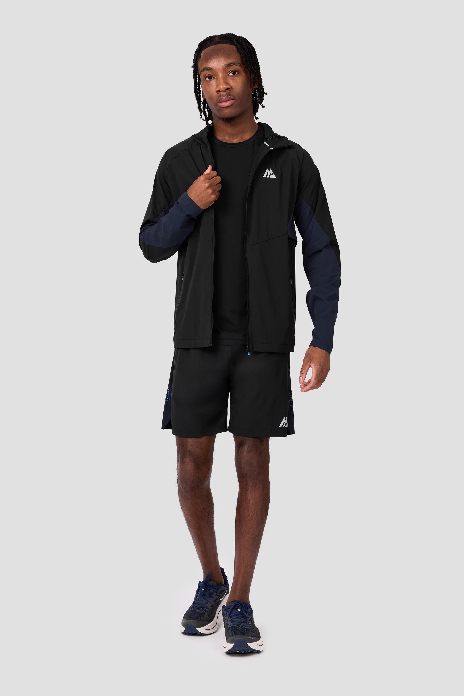 Endurance T-Shirt - Black/Midnight Blue/Bondi