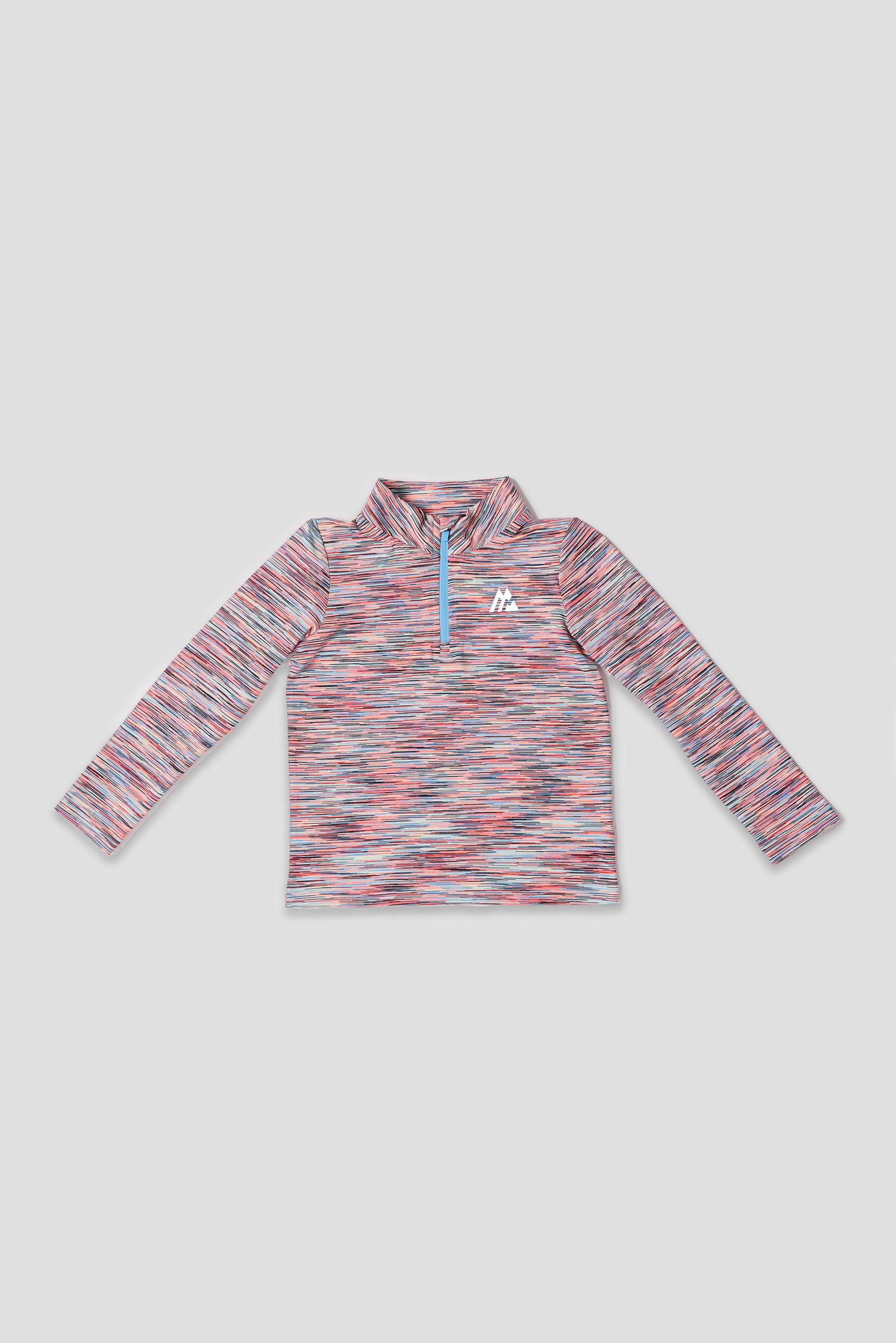 Infant Boy's Trail 1/4 Zip - Blue/Coral/Black