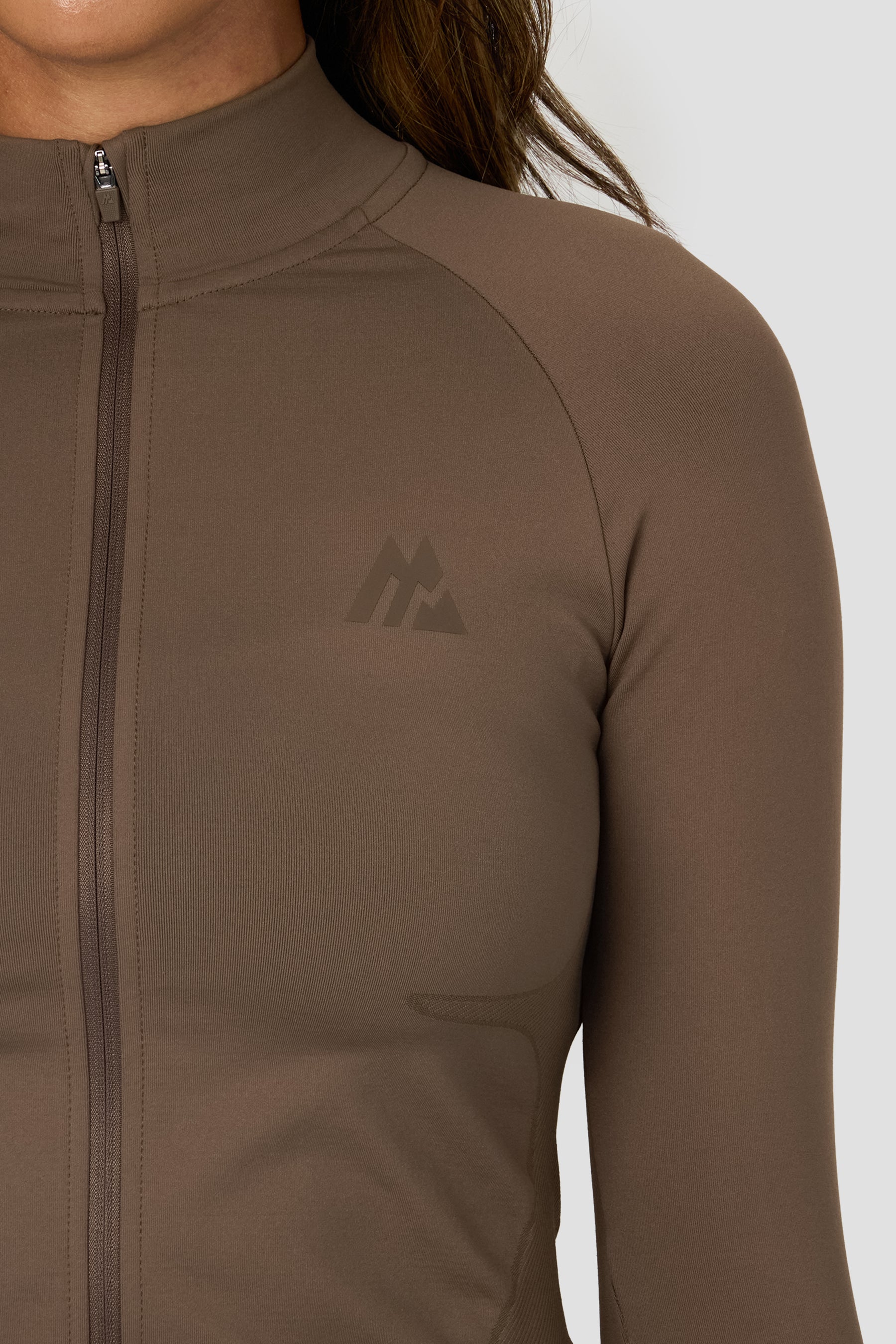 Evolve 2.0 Seamless Full Zip - Macchiato