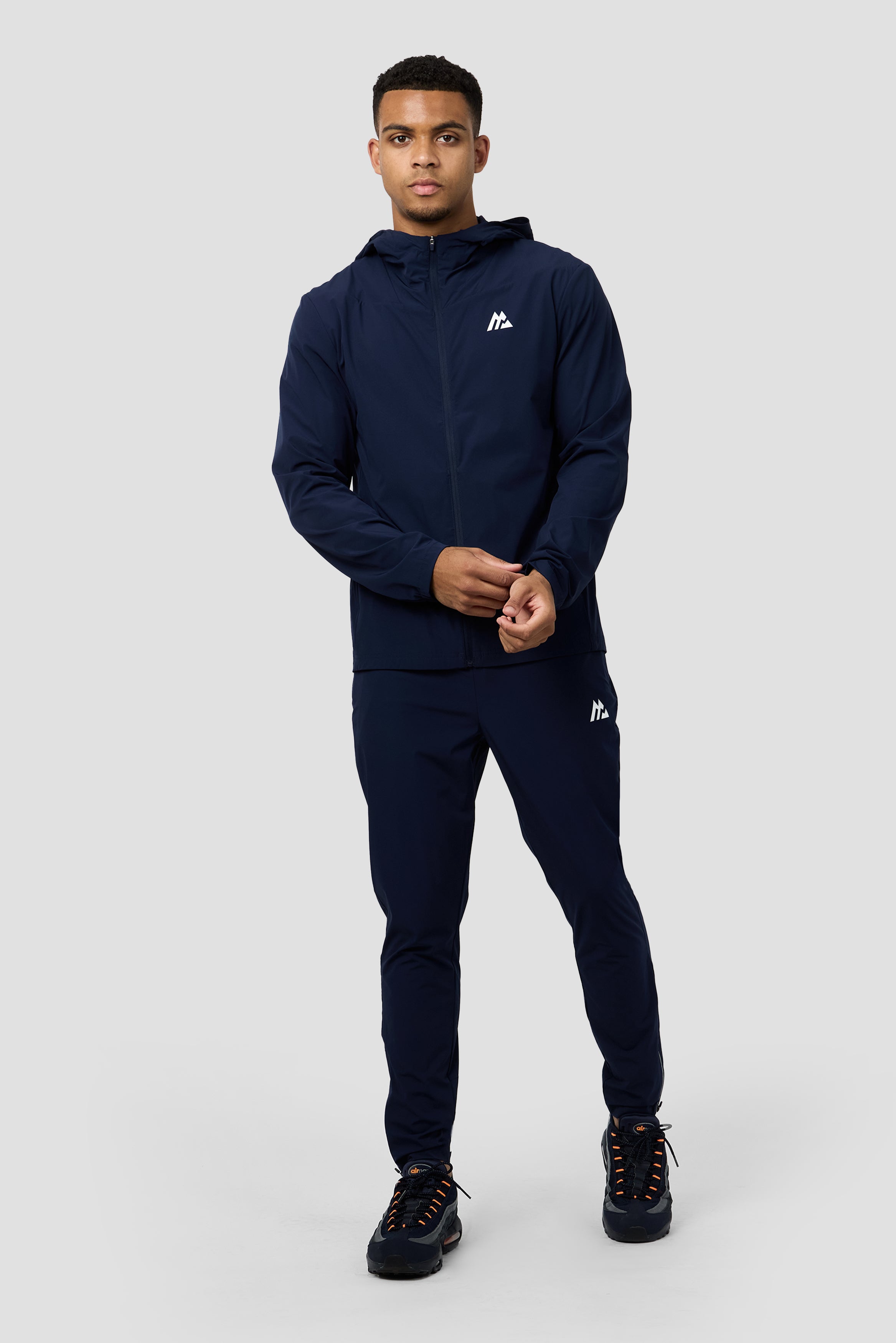 Montirex Trace Jacket - Midnight Blue | Premium Gymwear