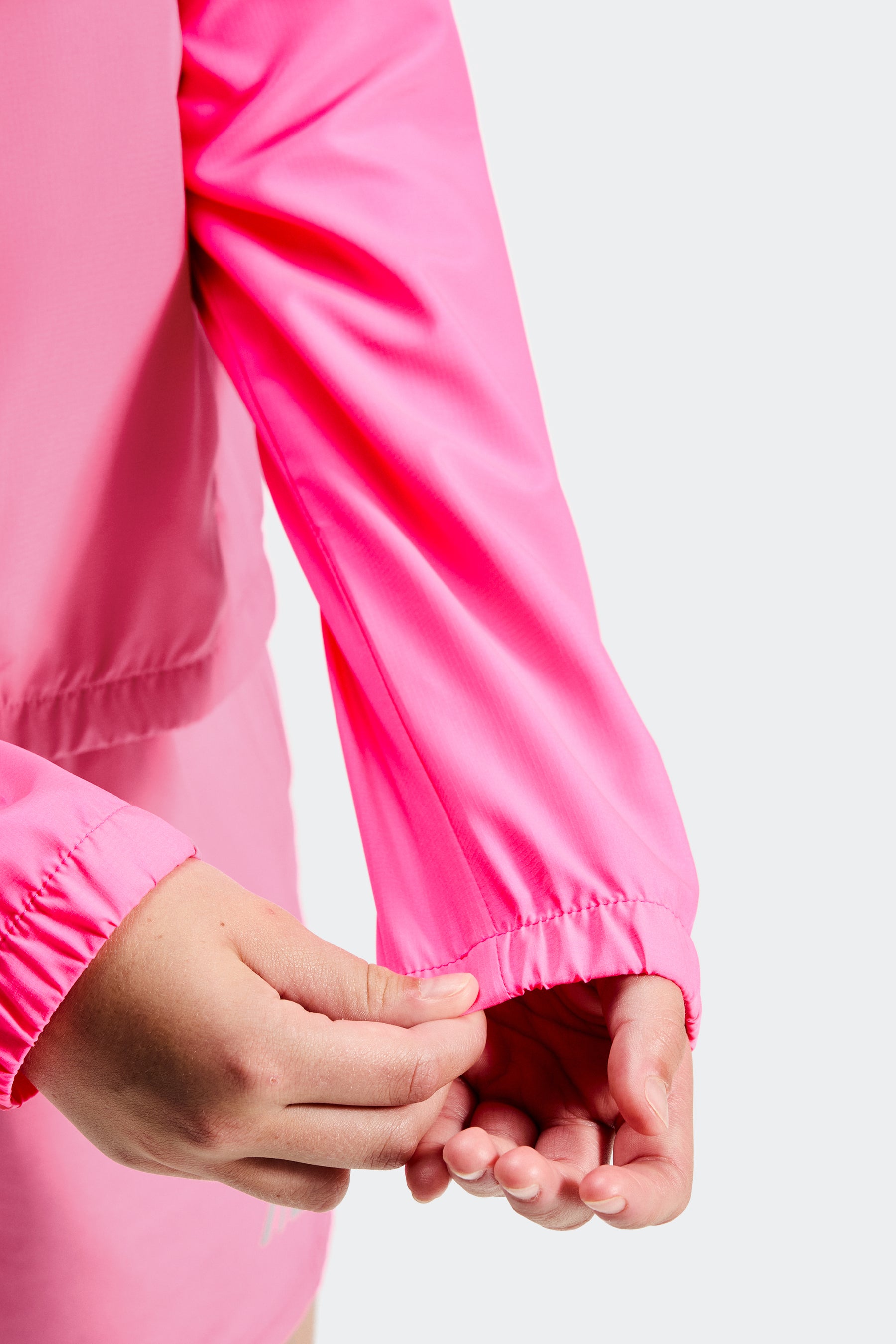 Girls Pace 2.0 Windbreaker - Neon Pink/Peony Pink