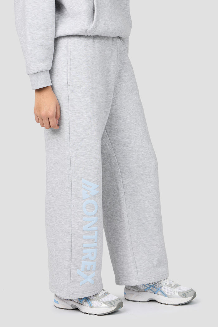 Girls Vibe Jogger - Light Smoke Grey Marl/Misty Blue