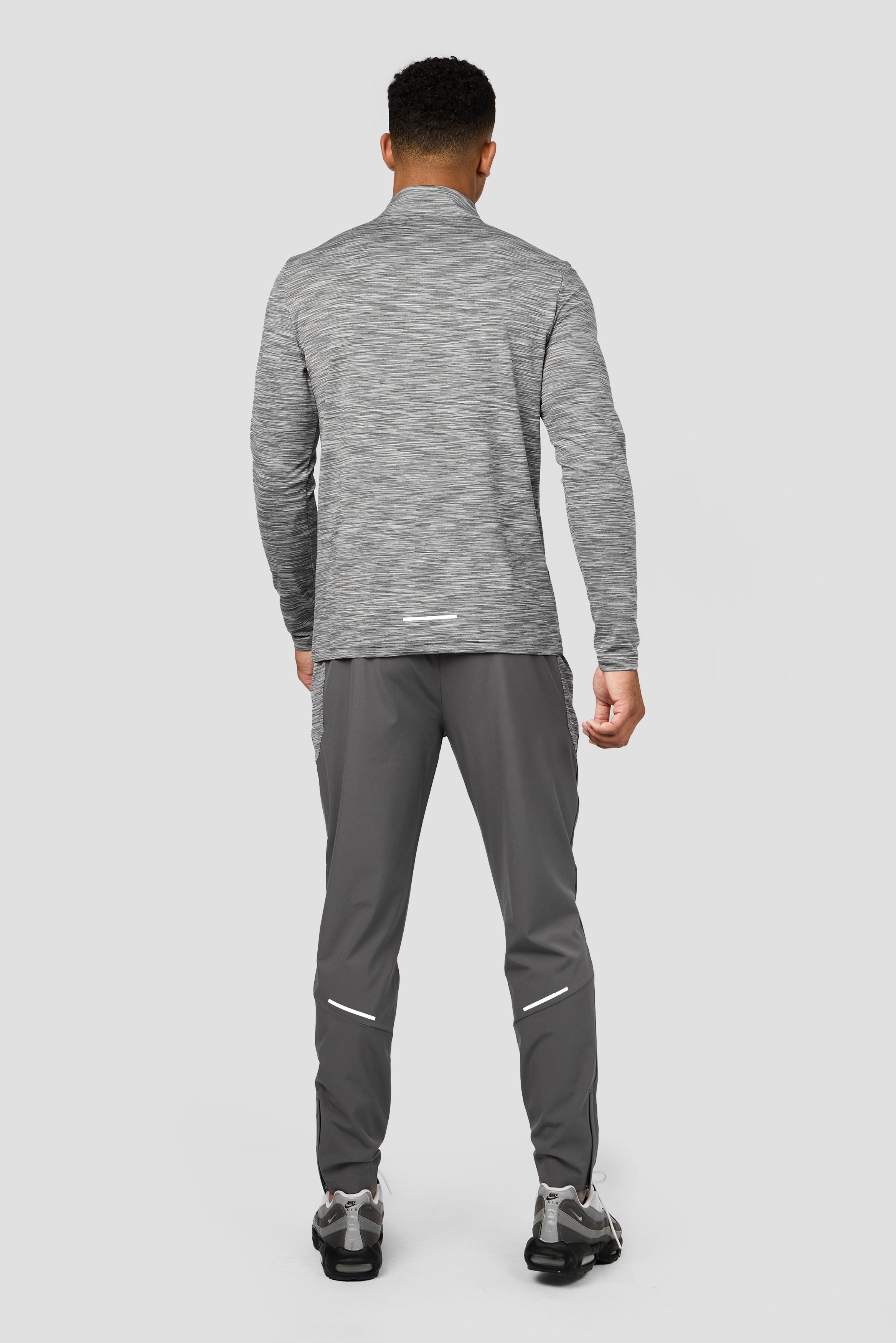 Montirex Trail 1/4 Zip Grey Multi | Sportswear & Gymwear Top
