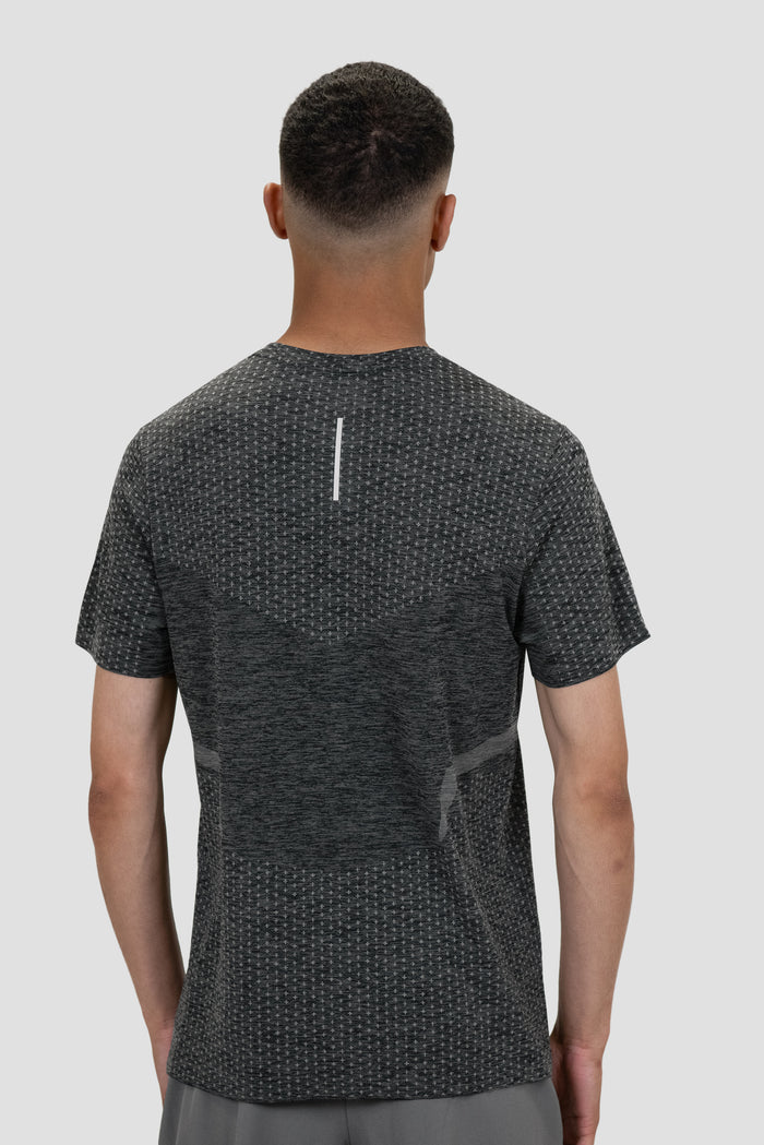 Vault Seamless T-Shirt - Black/Platinum Grey