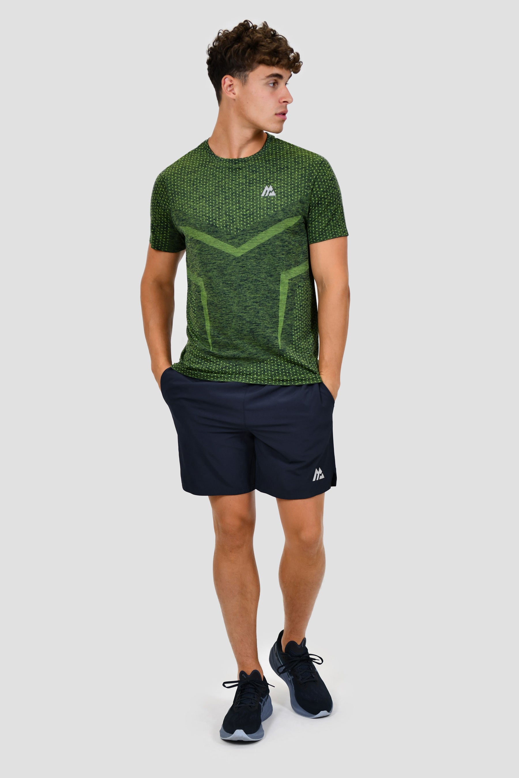 Men's Vault Seamless T-Shirt - Midnight Blue/Mirage