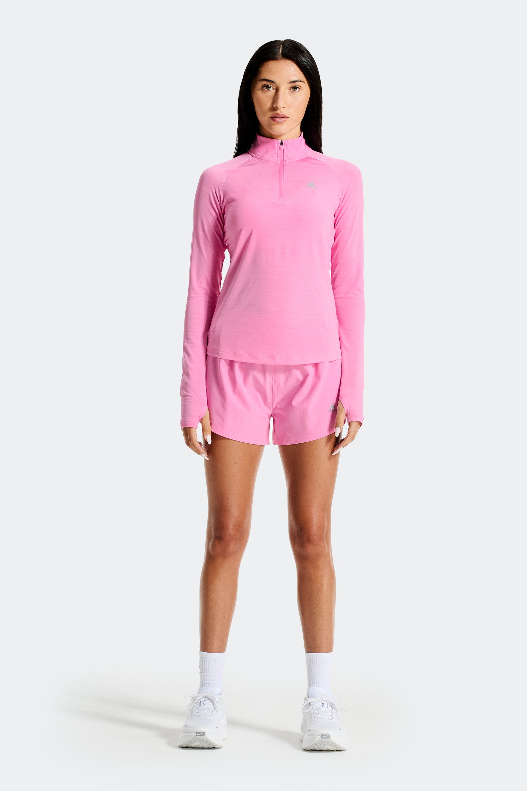Breathe 1/4 Zip - Pink Lemonade
