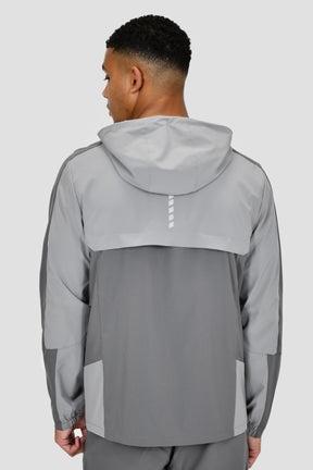 Men's Vector Jacket - Platinum Grey/Cement Grey/OG Neon