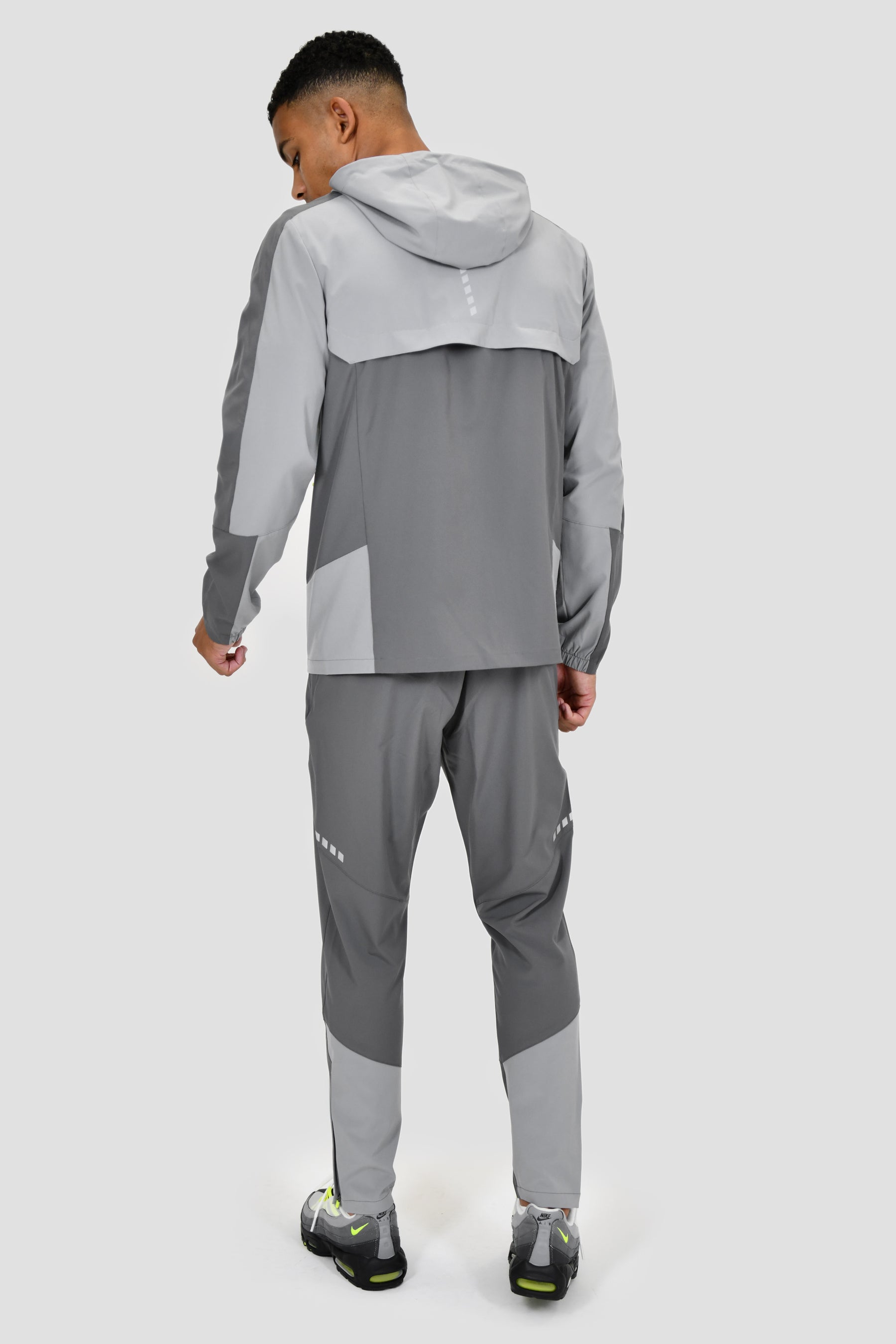 Men's Vector Jacket - Platinum Grey/Cement Grey/OG Neon