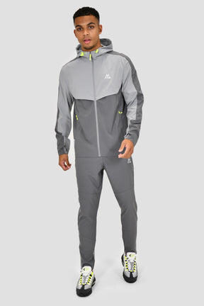 Men's Vector Jacket - Platinum Grey/Cement Grey/OG Neon