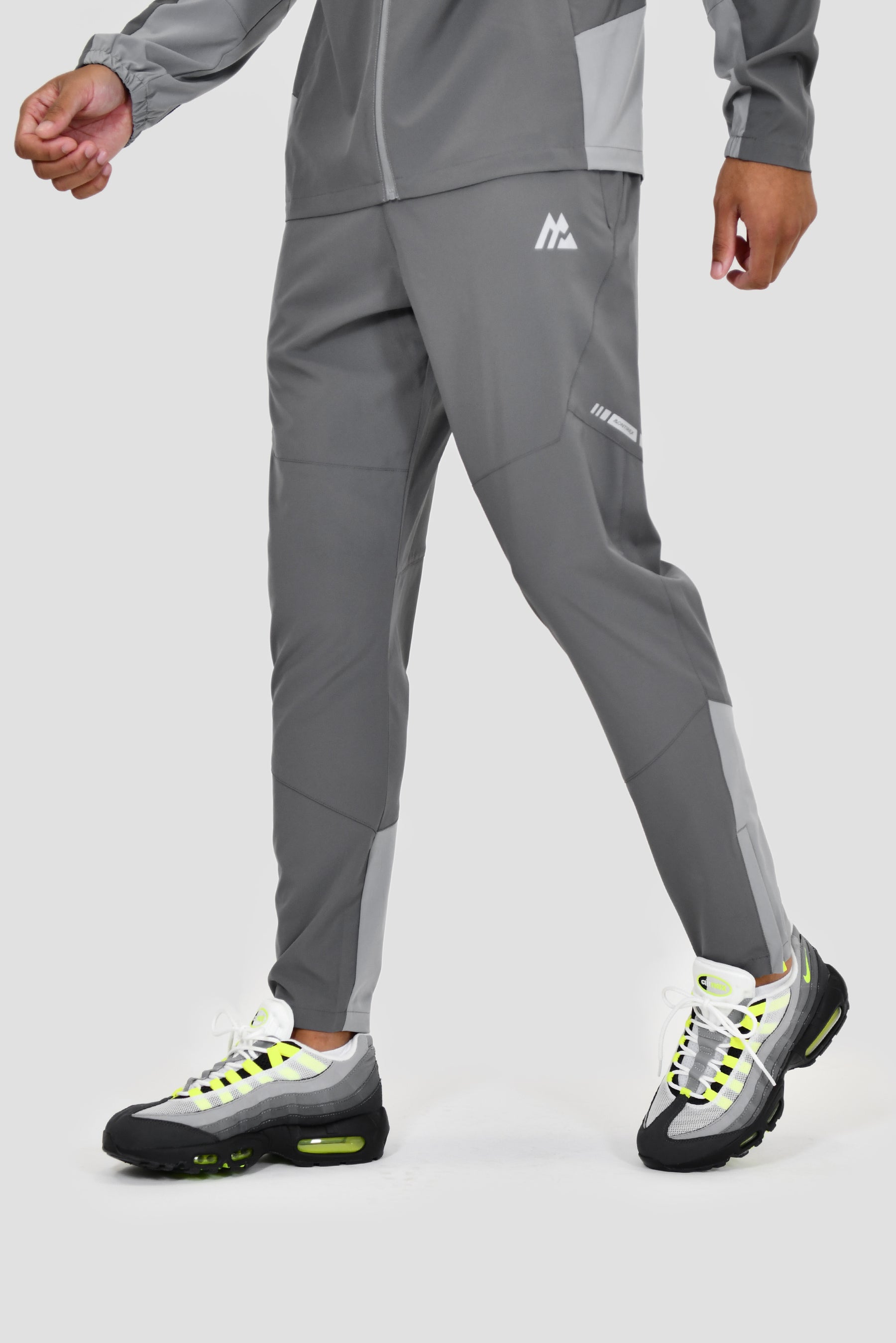 Men's Vector Woven Pant - Cement Grey/Platinum Grey/OG Neon